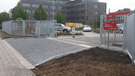 Stabgitterzaun aus dem 2016 in 46047 Oberhausen Deutschland von Zaunteam Hohe Mark.