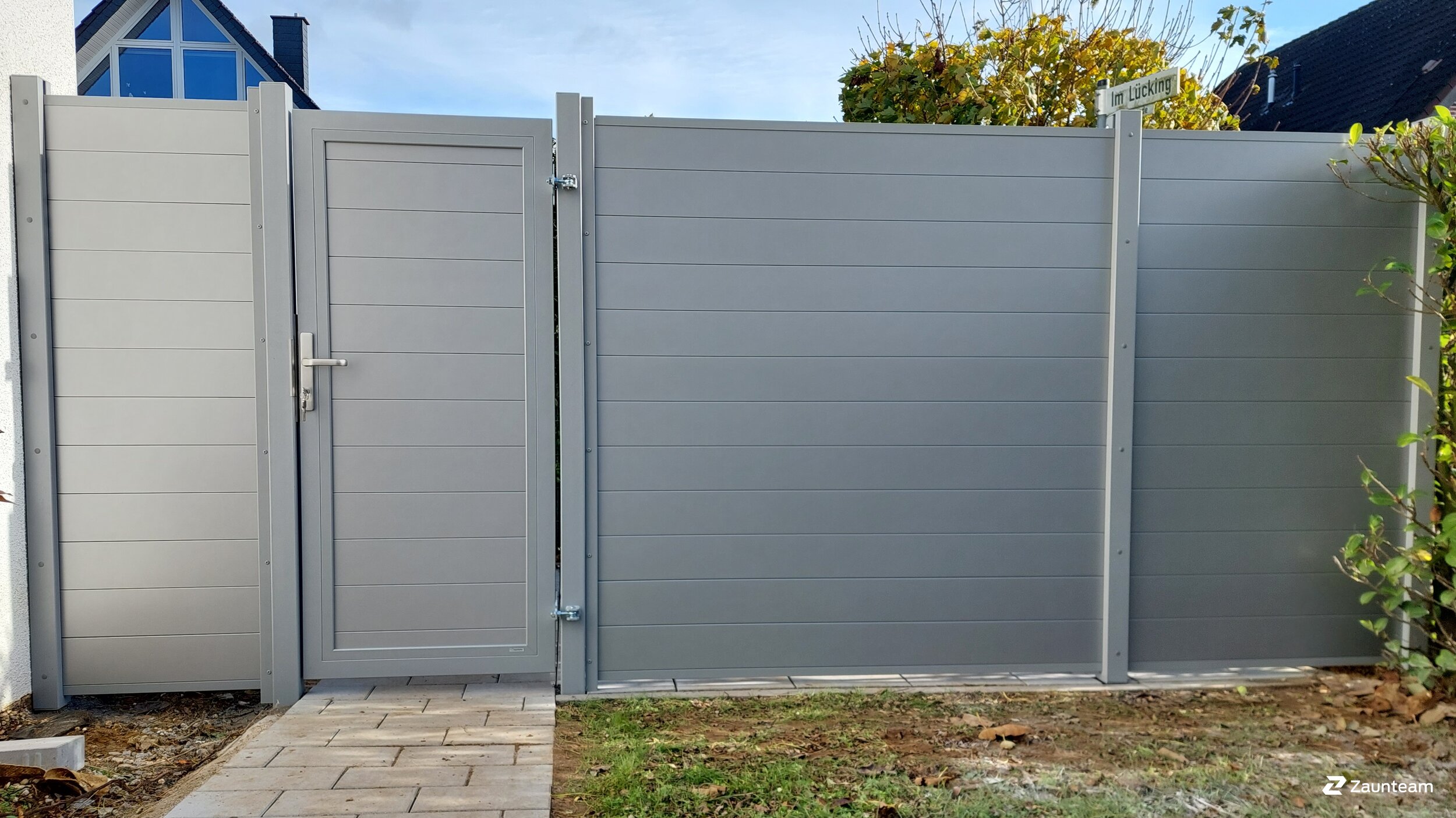 Aluminium Sichtschutz aus dem 2024 in 46359 Heiden Deutschland von Zaunteam Hohe Mark.