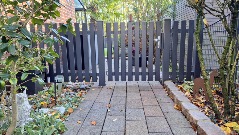 Aluzaun aus dem 2025 in 46325 Borken Deutschland von Zaunteam Hohe Mark.