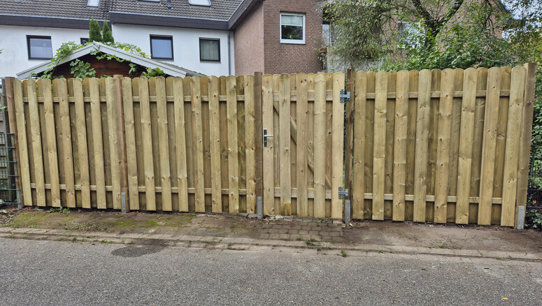 Holz Sichtschutz aus dem 2025 in 46499 Hamminkeln Deutschland von Zaunteam Hohe Mark.