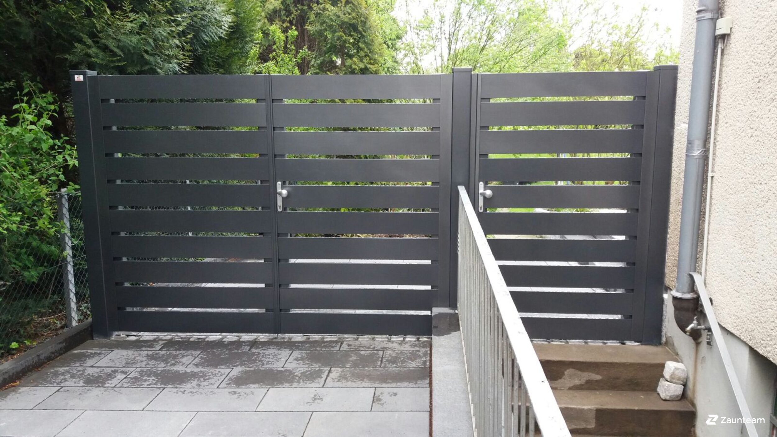 Aluzaun aus dem 2016 in 47259 Duisburg Deutschland von Zaunteam Hohe Mark.