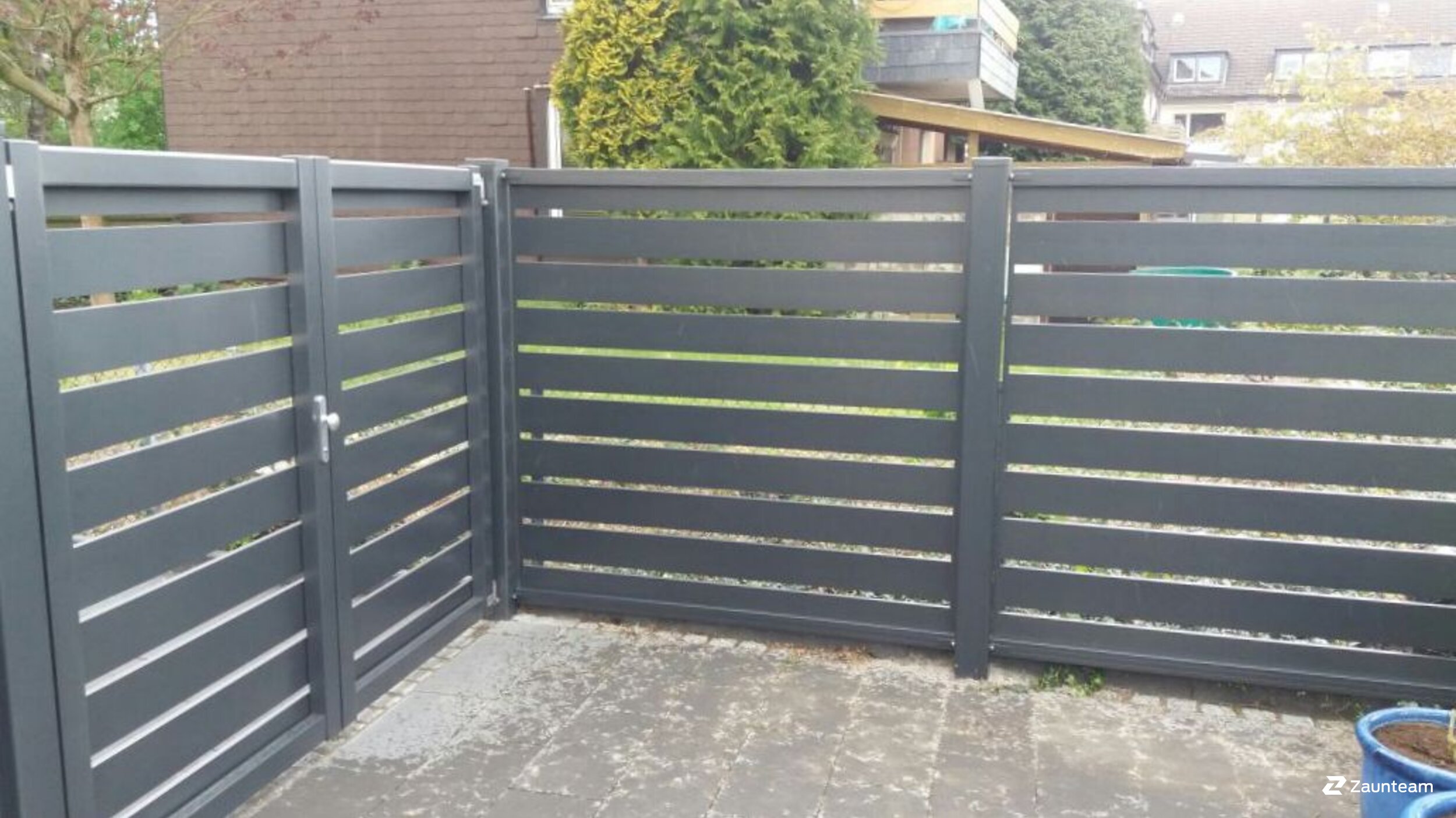 Clôture en aluminium de 2017 à 47259 Duisburg Allemagne de Zaunteam Hohe Mark.