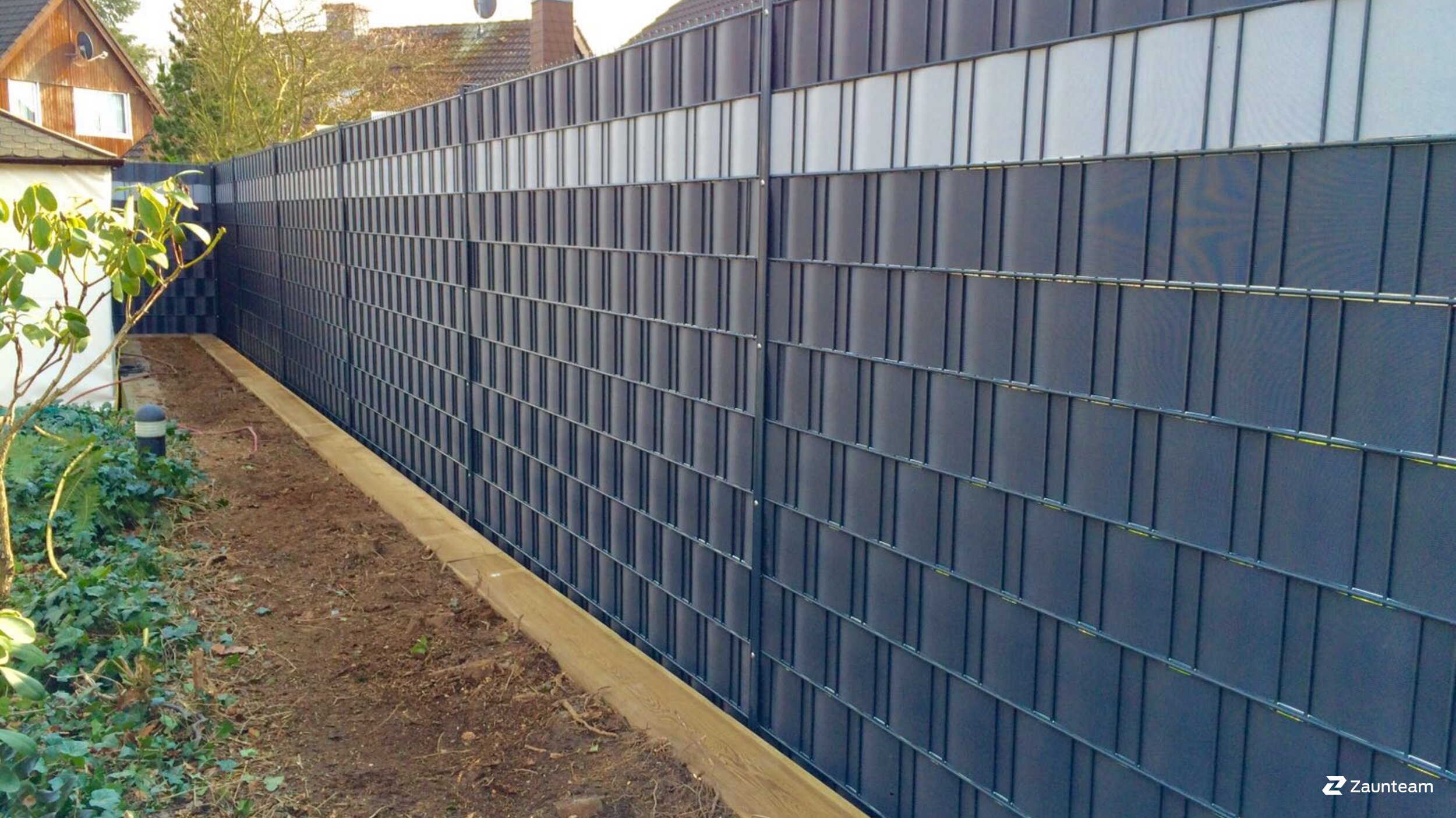 Protection brise-vue en tressage de 2016 à 45897 Buir Allemagne de Franchise AG.