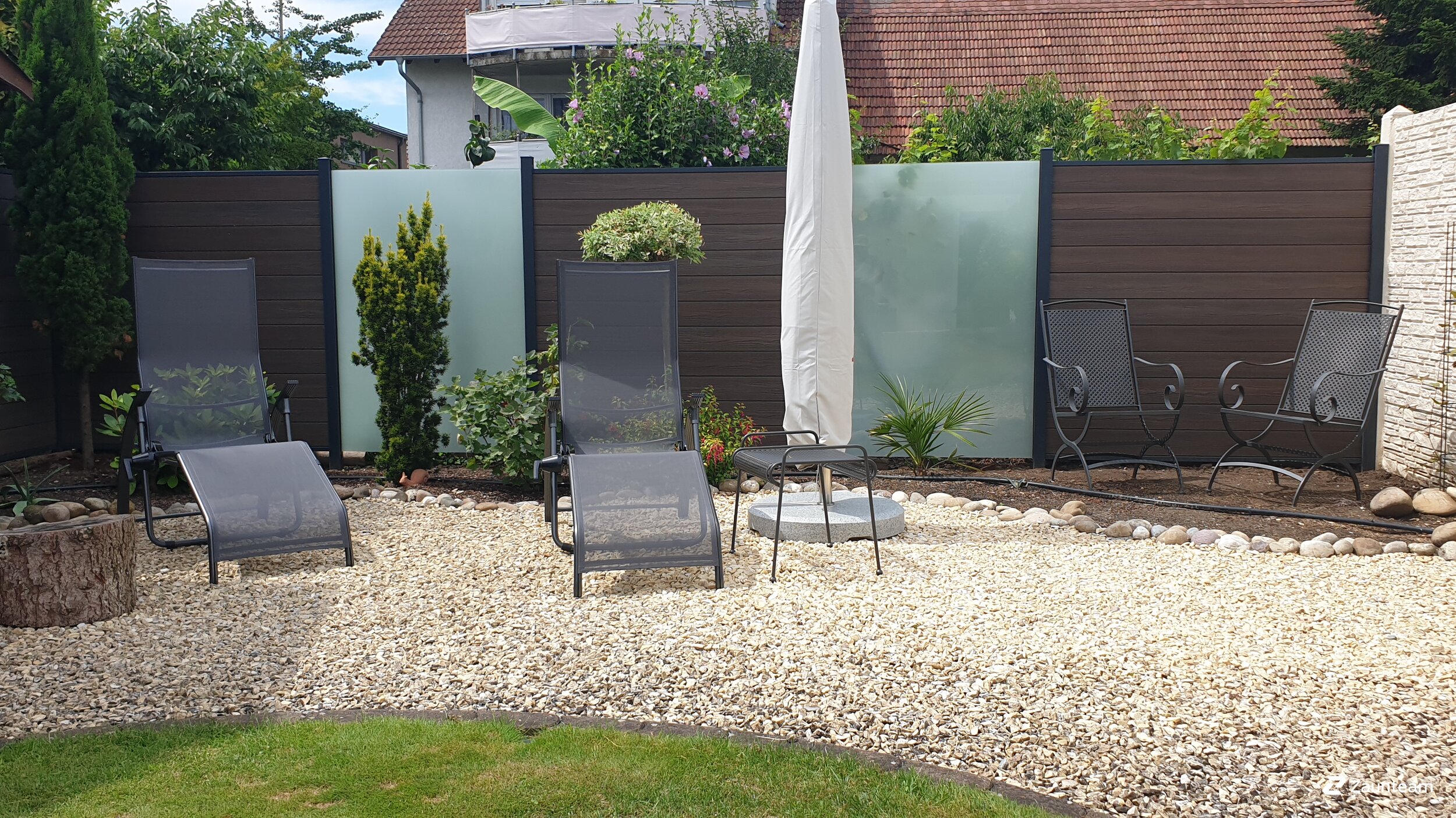 WPC Sichtschutz aus dem 2024 in 68804 Altlußheim Deutschland von Zaunteam Schwetzingen-Bruchsal.