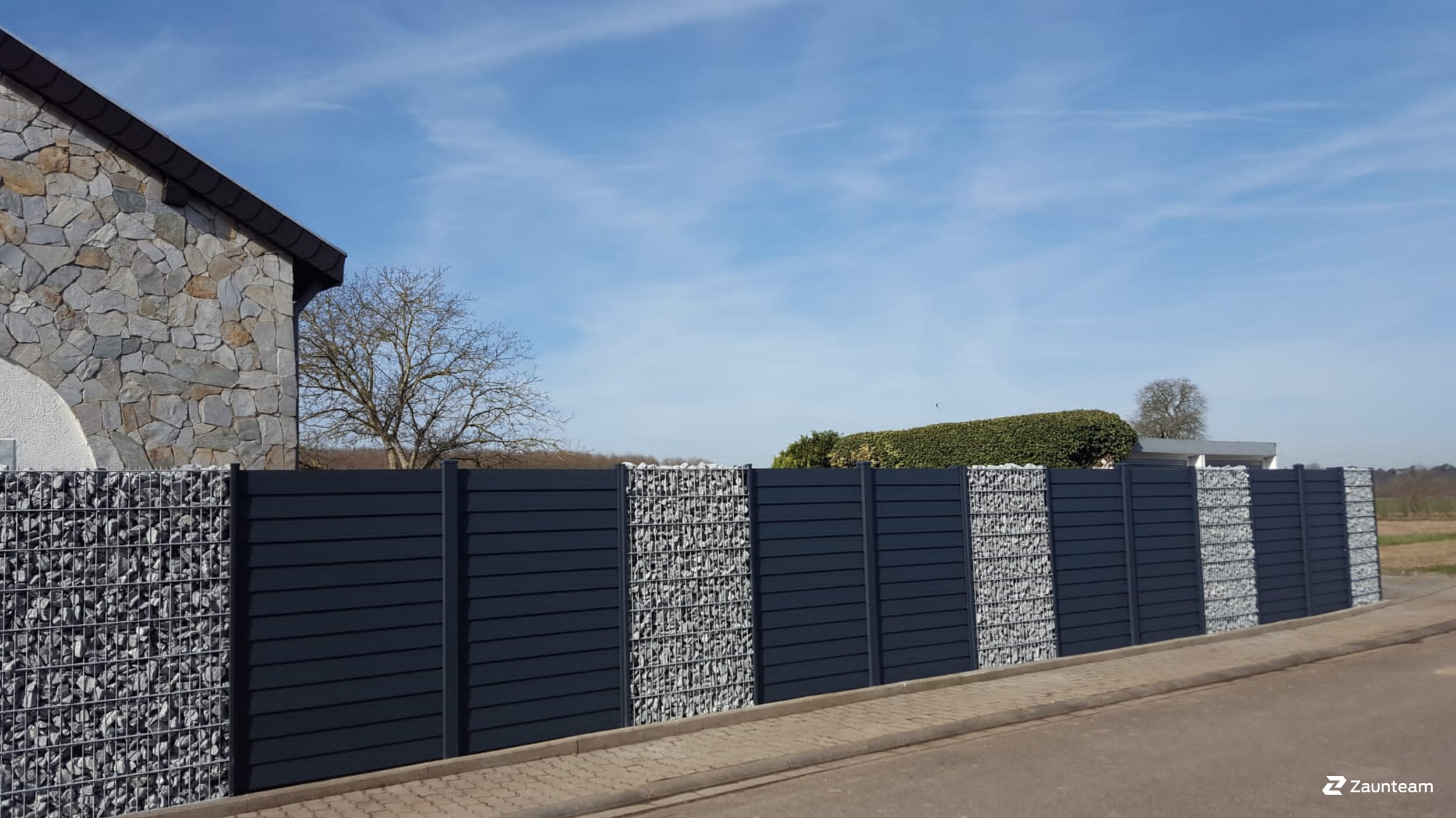 Protection brise-vue en aluminium de 2020 à 68794  Rheinhausen  Allemagne de Zaunteam Schwetzingen-Bruchsal.