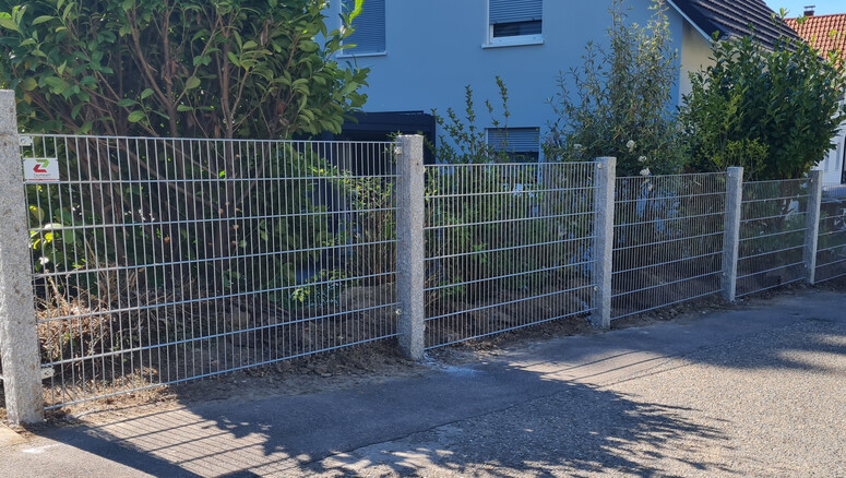 Doppelstabmattenzaun aus dem 2025 in 76684 östringen Deutschland von Zaunteam Schwetzingen-Bruchsal.