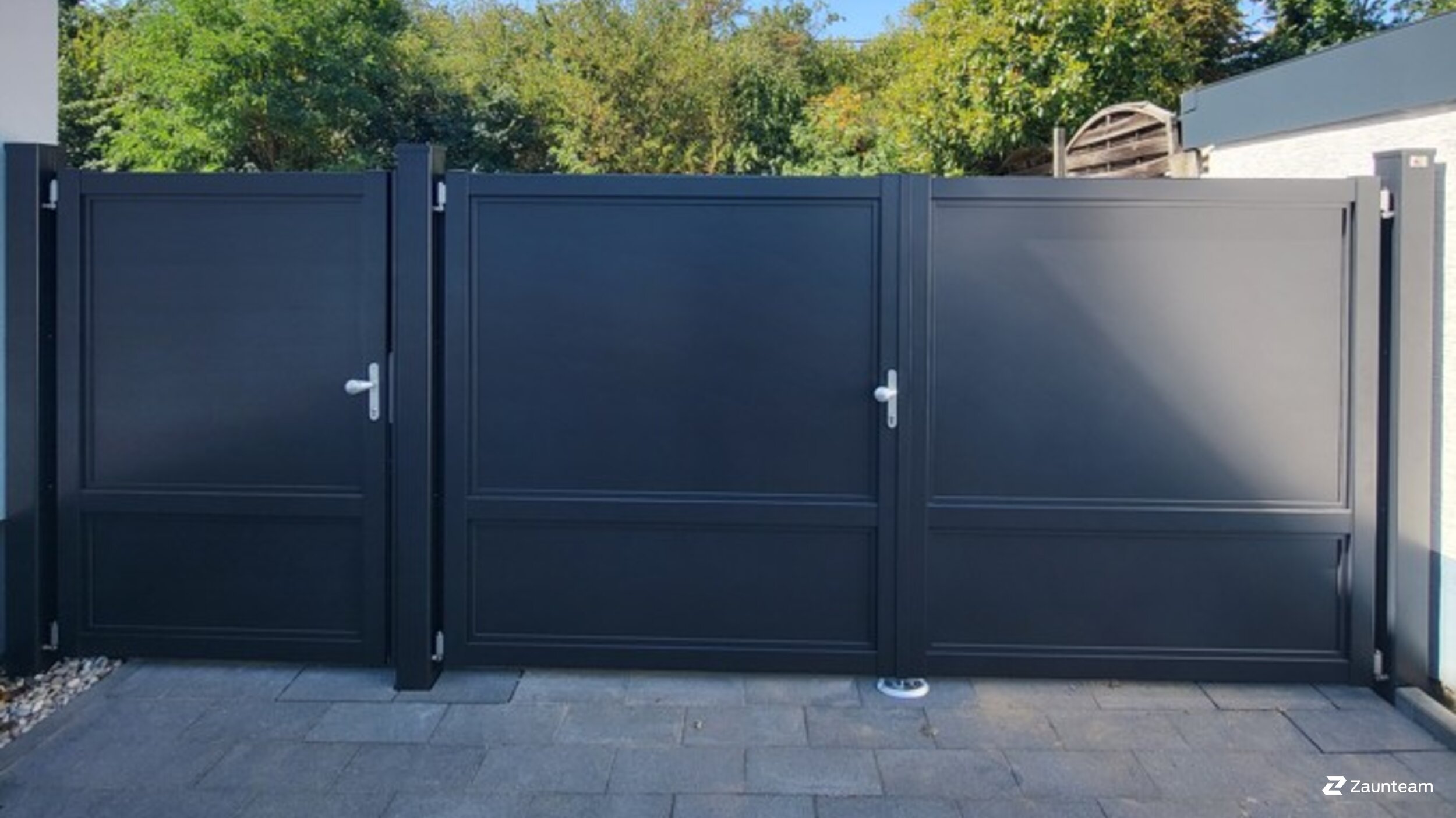 Aluzaun aus dem 2025 in 76676 Graben-Neudorf Deutschland von Zaunteam Schwetzingen-Bruchsal.