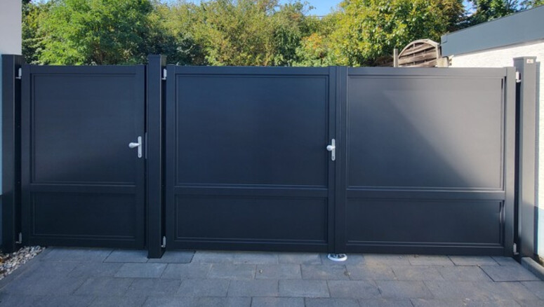 Aluzaun aus dem 2025 in 76676 Graben-Neudorf Deutschland von Zaunteam Schwetzingen-Bruchsal.