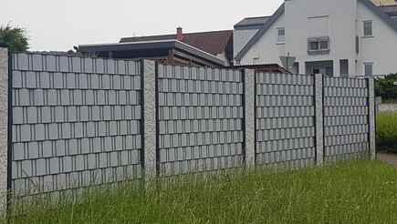 Flecht Sichtschutz aus dem 2020 in 63839 Hofstetten Deutschland von Zaunteam Westfranken.