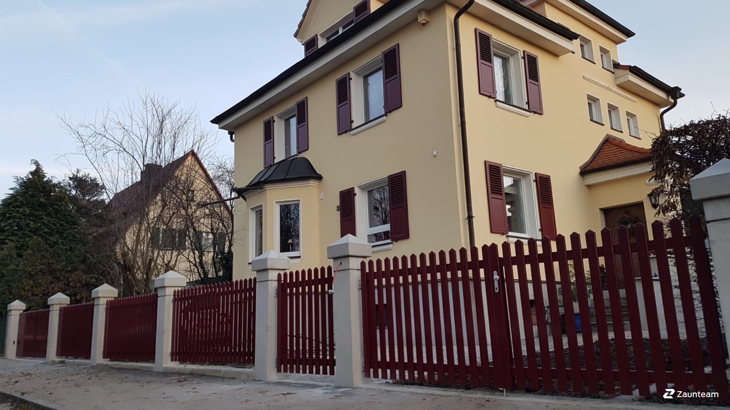 Aluzaun aus dem 2019 in 63743 Aschaffenburg Deutschland von Zaunteam Westfranken.
