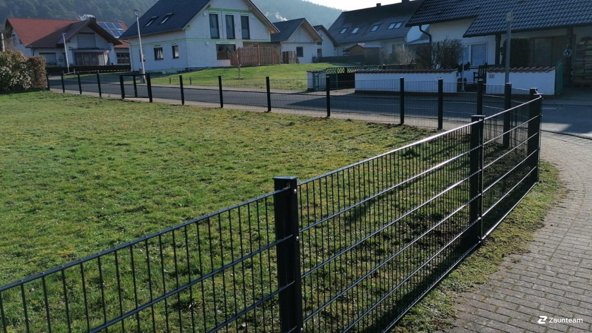 Doppelstabmattenzaun aus dem 2020 in 97906 Faulbach Deutschland von Zaunteam Westfranken.
