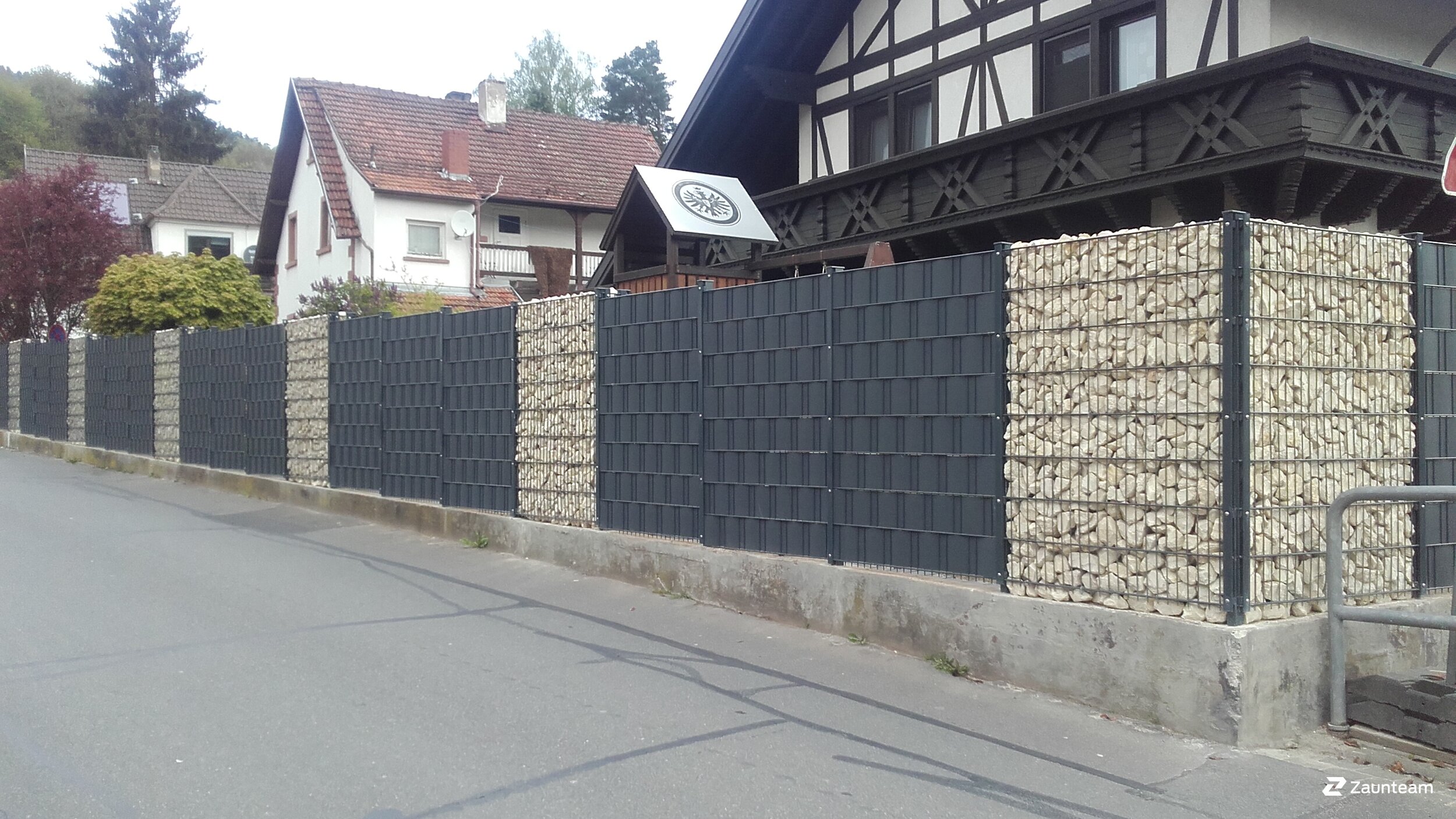 Gabionen Steinkörbe aus dem 2017 in 63931 Kirchzell Deutschland von Zaunteam Westfranken.