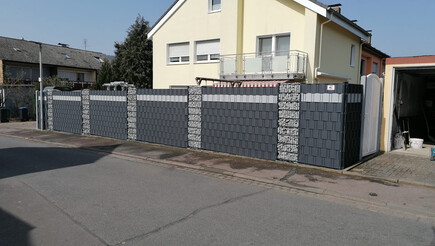 Flecht Sichtschutz aus dem 2021 in 63897 Mittenberg Deutschland von Zaunteam Westfranken.
