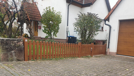 Aluzaun aus dem 2024 in 63927 Bürgstadt Deutschland von Zaunteam Westfranken.