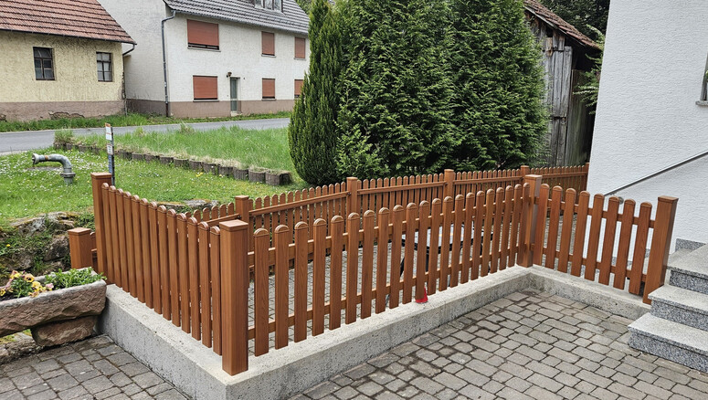Aluzaun aus dem 2025 in 63937 Weilbach Deutschland von Zaunteam Westfranken.