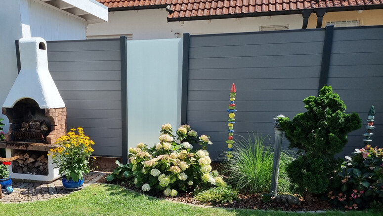 WPC Sichtschutz aus dem 2025 in 63843 Niedernberg Deutschland von Zaunteam Westfranken.