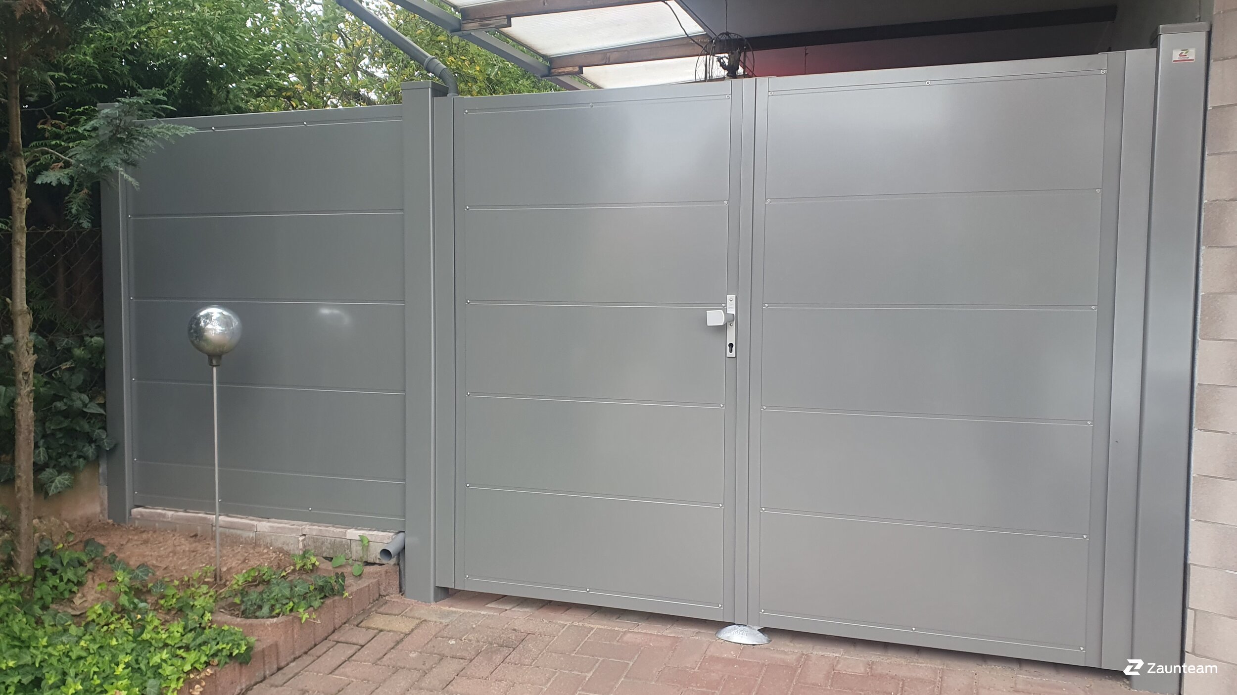 Protection brise-vue en aluminium de 2025 à 63927   Bürgstadt  Allemagne de Zaunteam Westfranken.