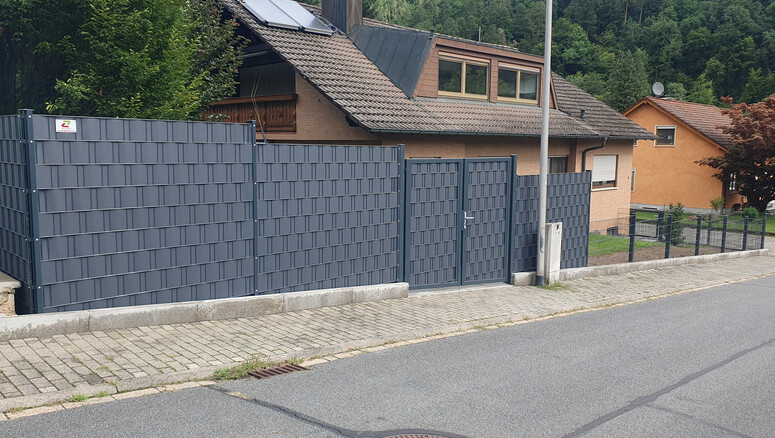 Flecht Sichtschutz aus dem 2025 in 63928 Eichenbühl-Pfohlbach Deutschland von Zaunteam Westfranken.