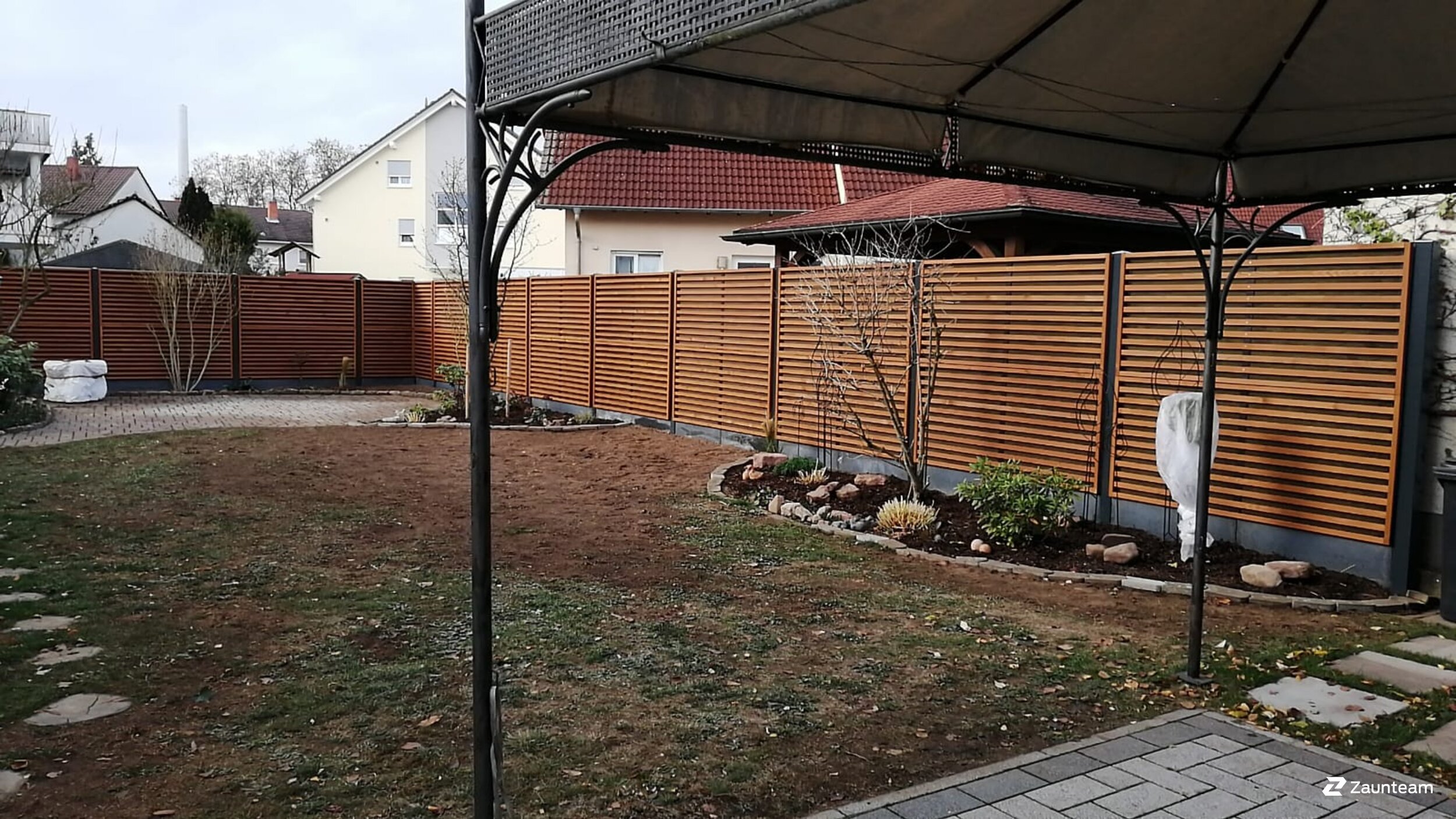 Lärmschutzzaun aus dem 2018 in 63820 Elsenfeld Deutschland von Zaunteam Westfranken.