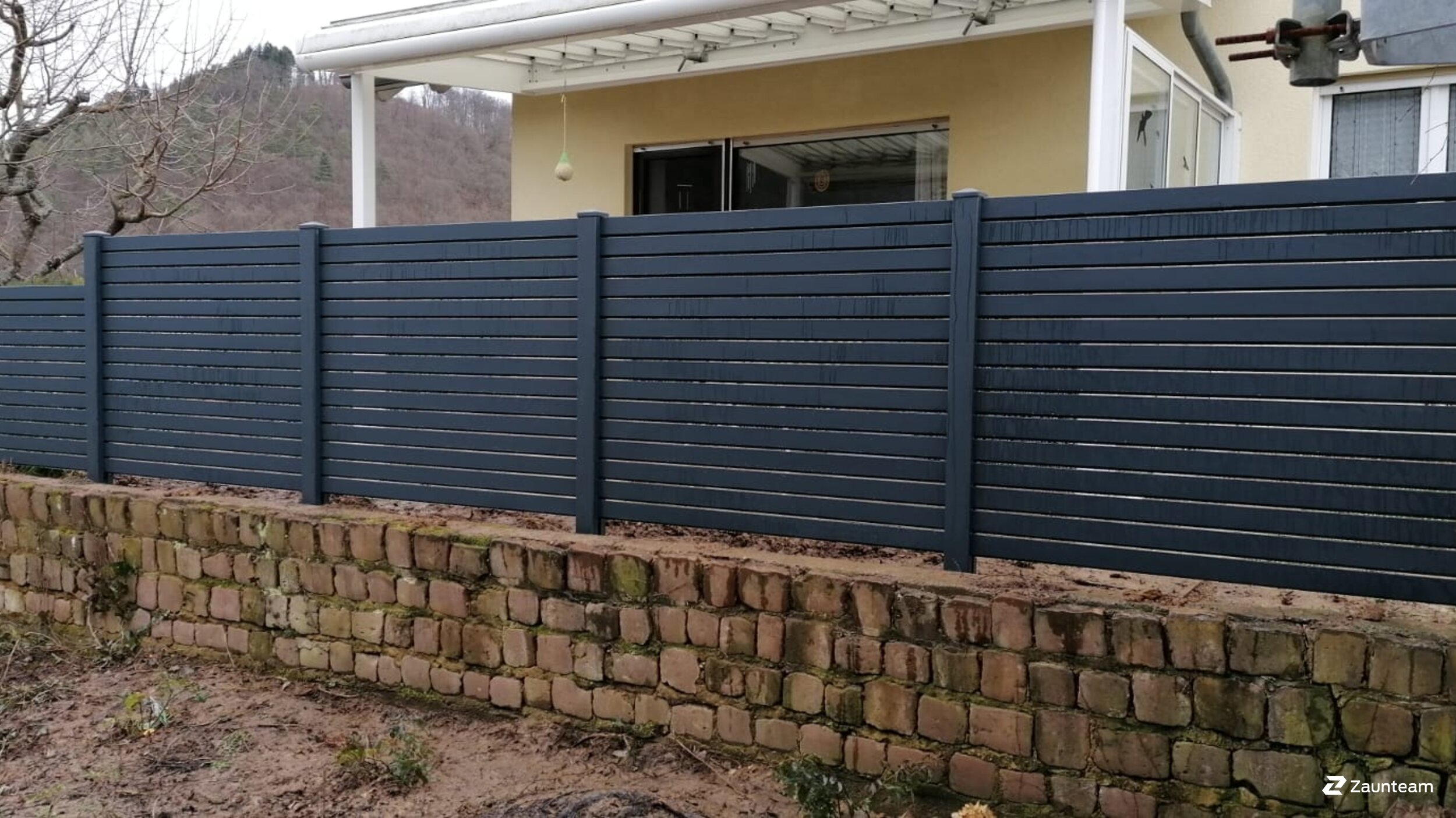 Aluminium Sichtschutz aus dem 2020 in 63912 Amorbach Deutschland von Zaunteam Westfranken.