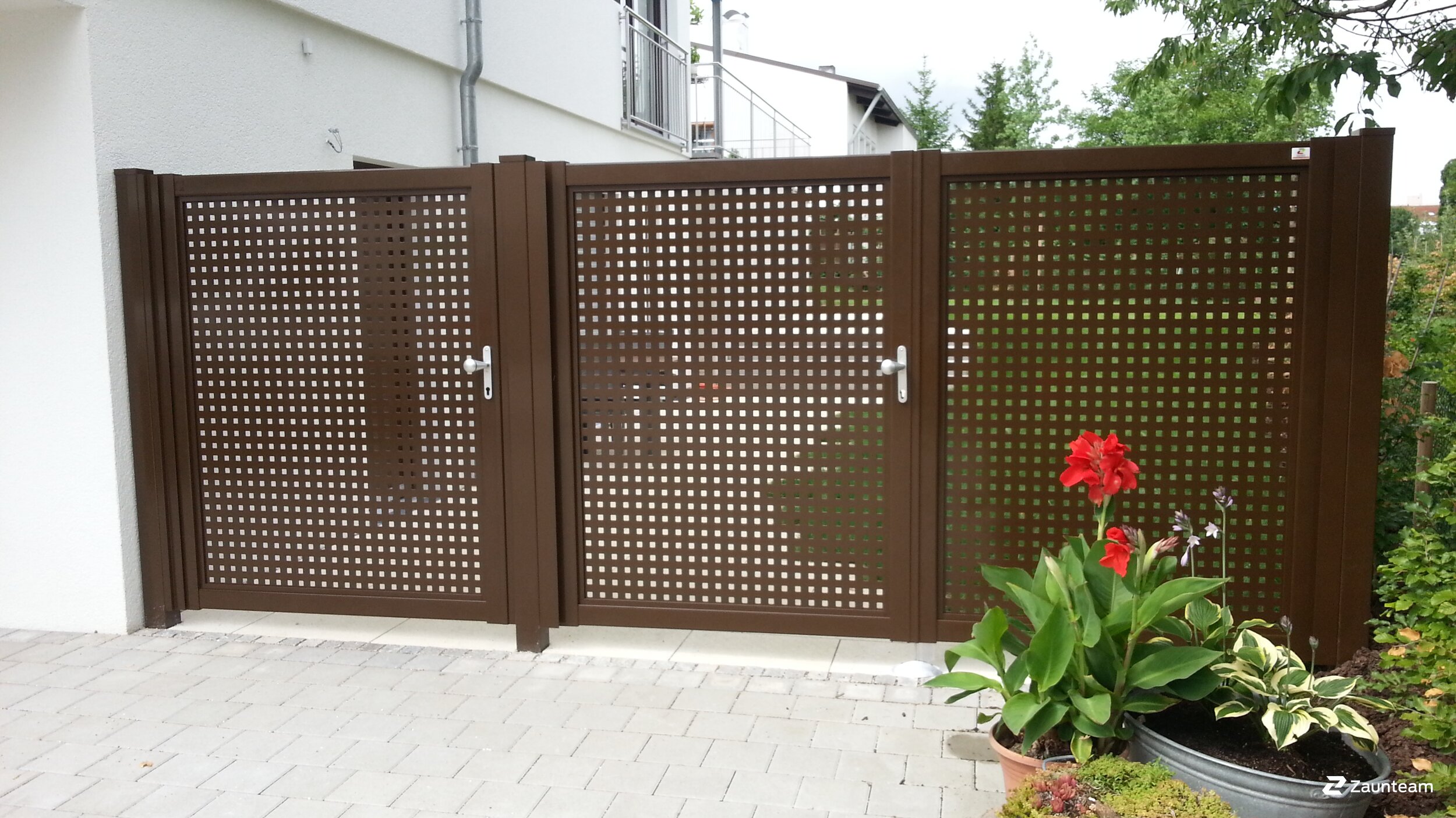 Aluzaun aus dem 2017 in 74321 Bietigheim-Bissingen Deutschland von Zaunteam Neckar-Enz.