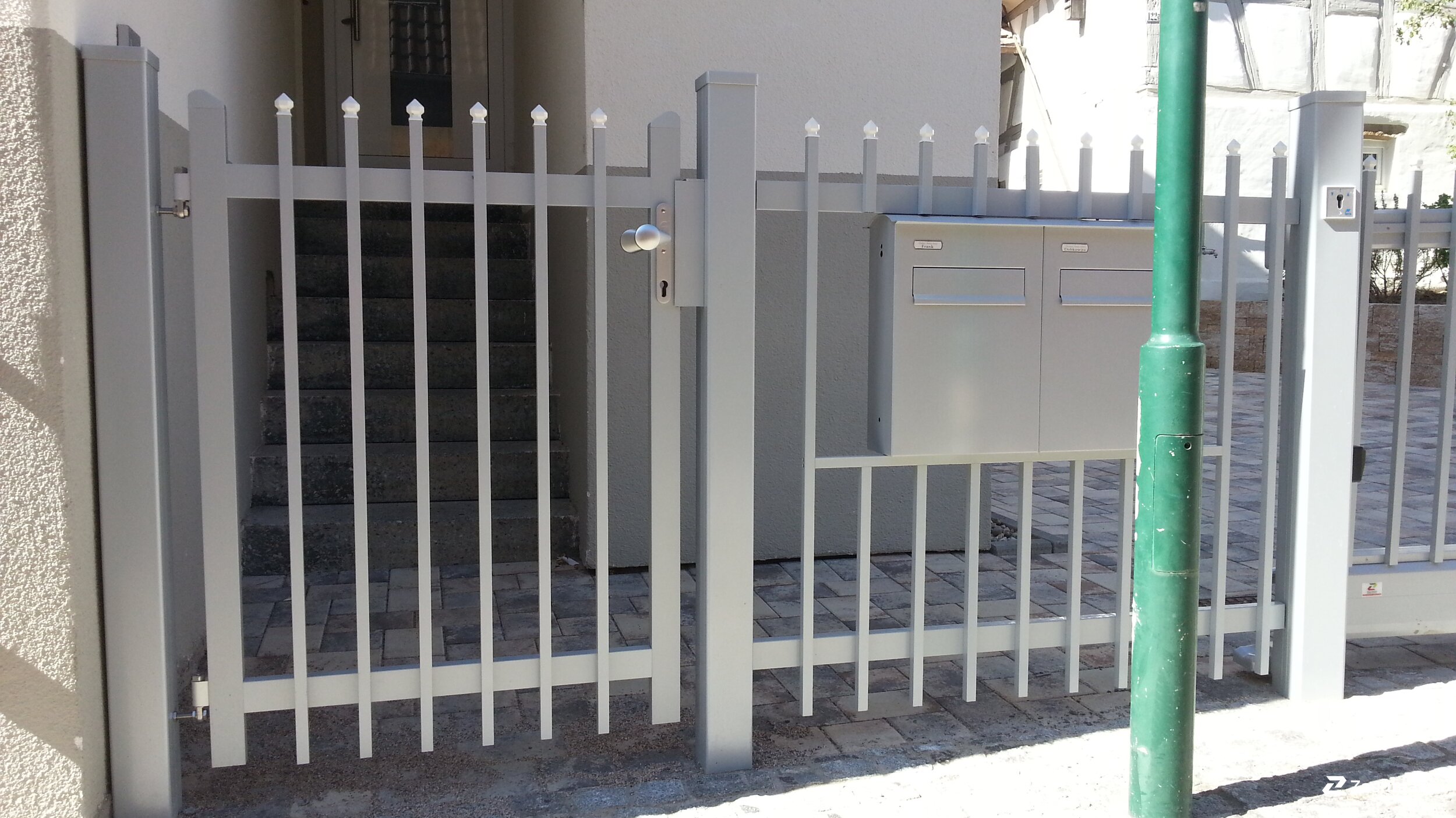 Aluzaun aus dem 2017 in 74343 SachsenheimKleinsachsenheim Deutschland von Zaunteam Neckar-Enz.