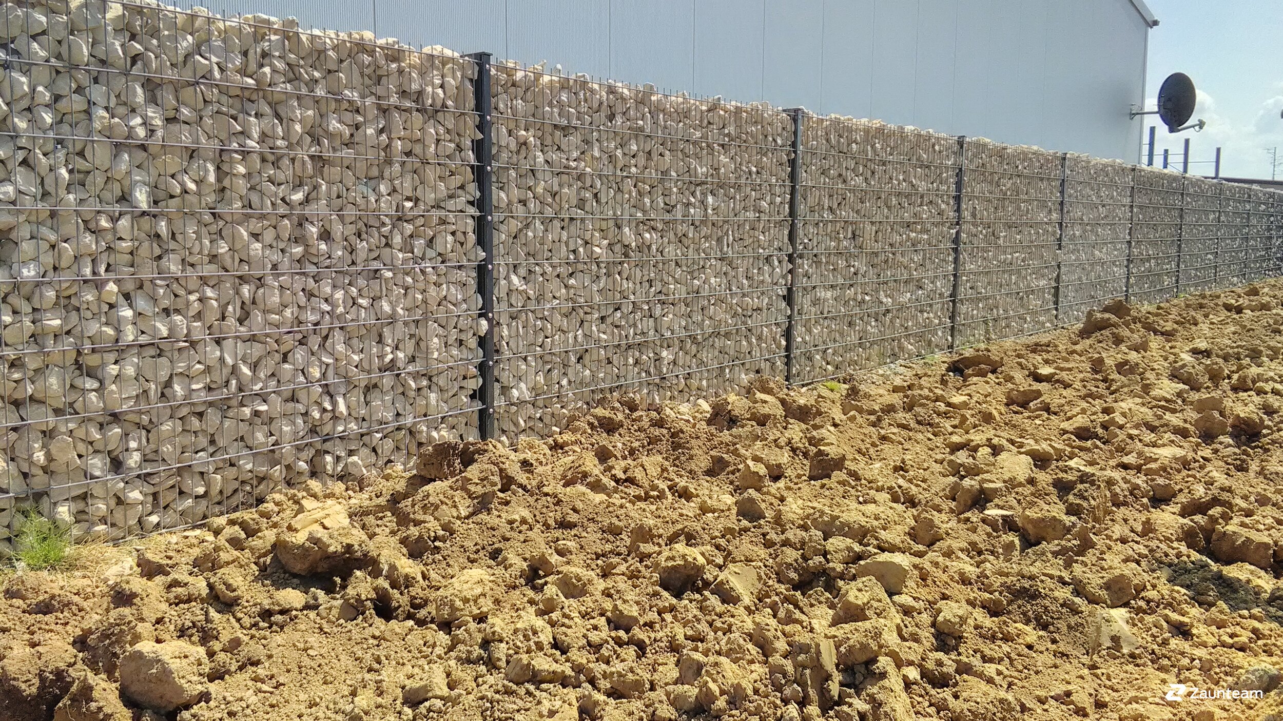 Gabions de 2018 à 74928 Hüffenhardt Allemagne de Zaunteam Neckar-Enz.