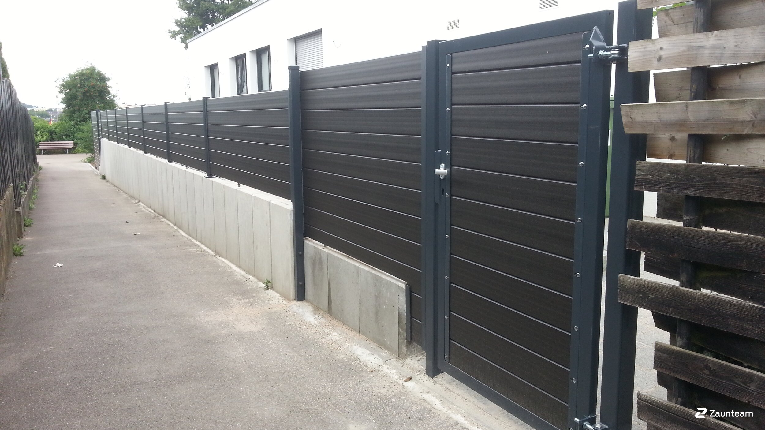 Aluminium Sichtschutz aus dem 2017 in 74321 Bietigheim-Bissingen Deutschland von Zaunteam Neckar-Enz.