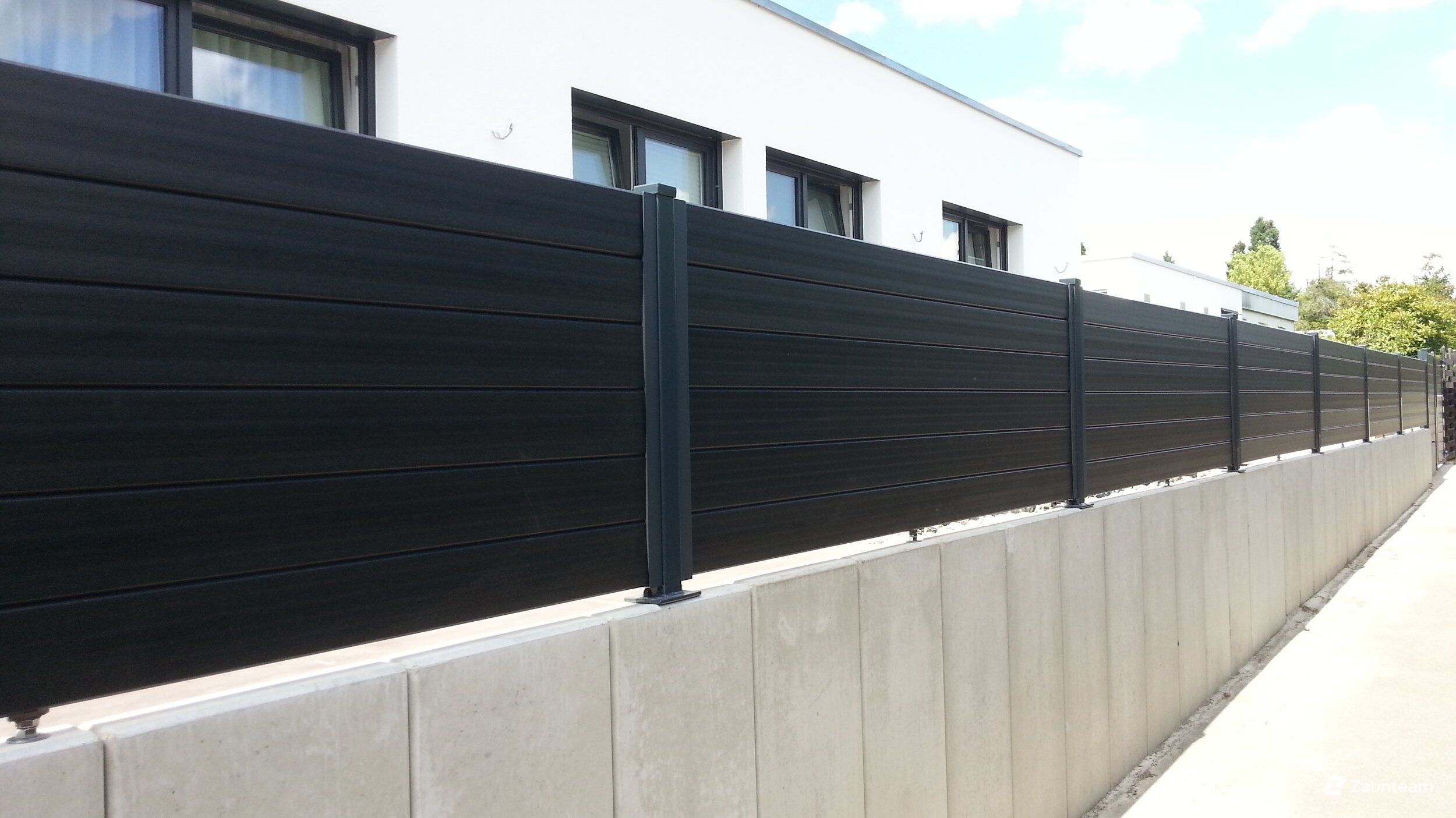 Aluminium Sichtschutz aus dem 2017 in 74321 Bietigheim-Bissingen Deutschland von Zaunteam Neckar-Enz.