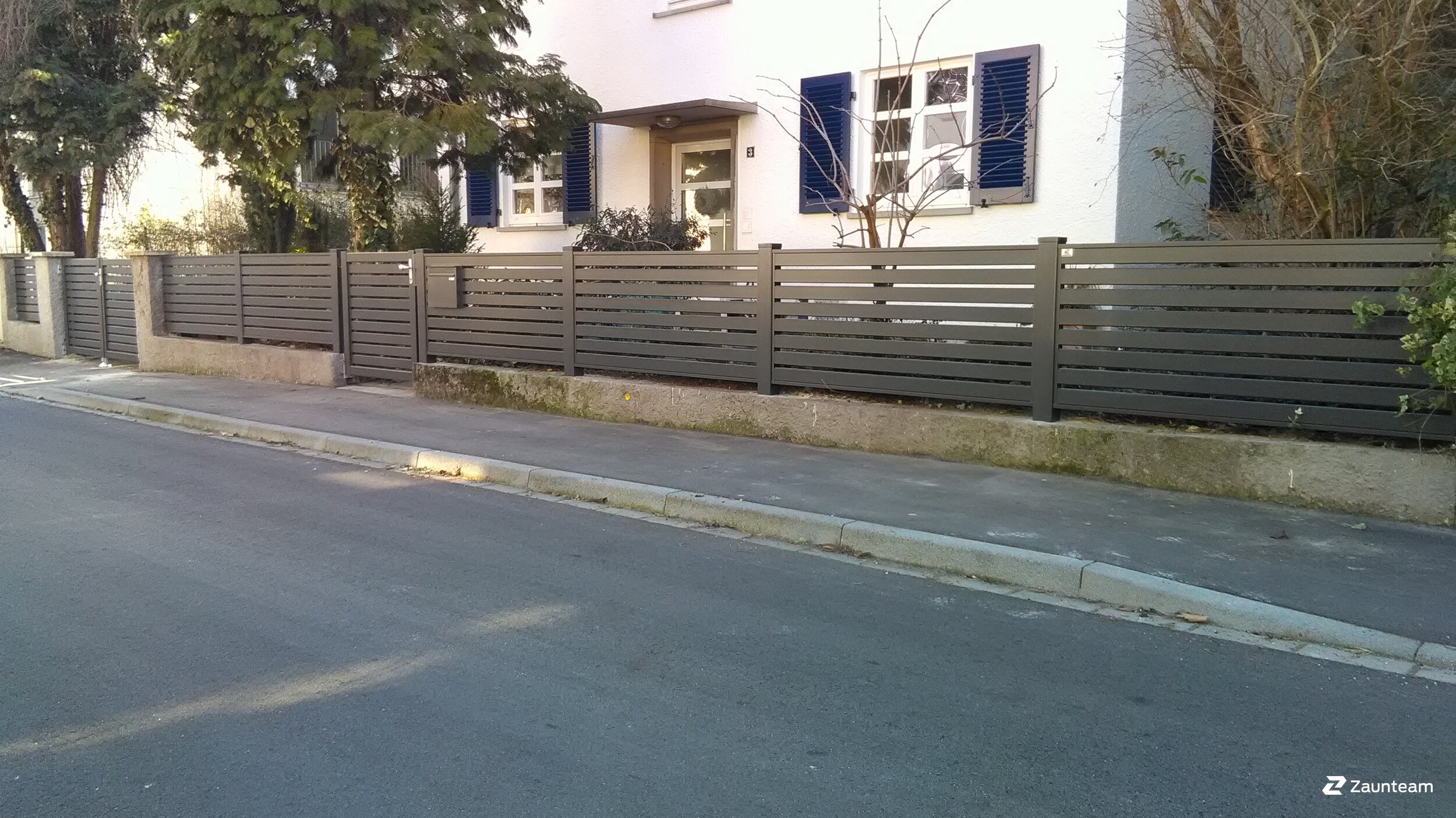 Aluminium Sichtschutz aus dem 2019 in 71636 Ludwigsburg Deutschland von Zaunteam Neckar-Enz.