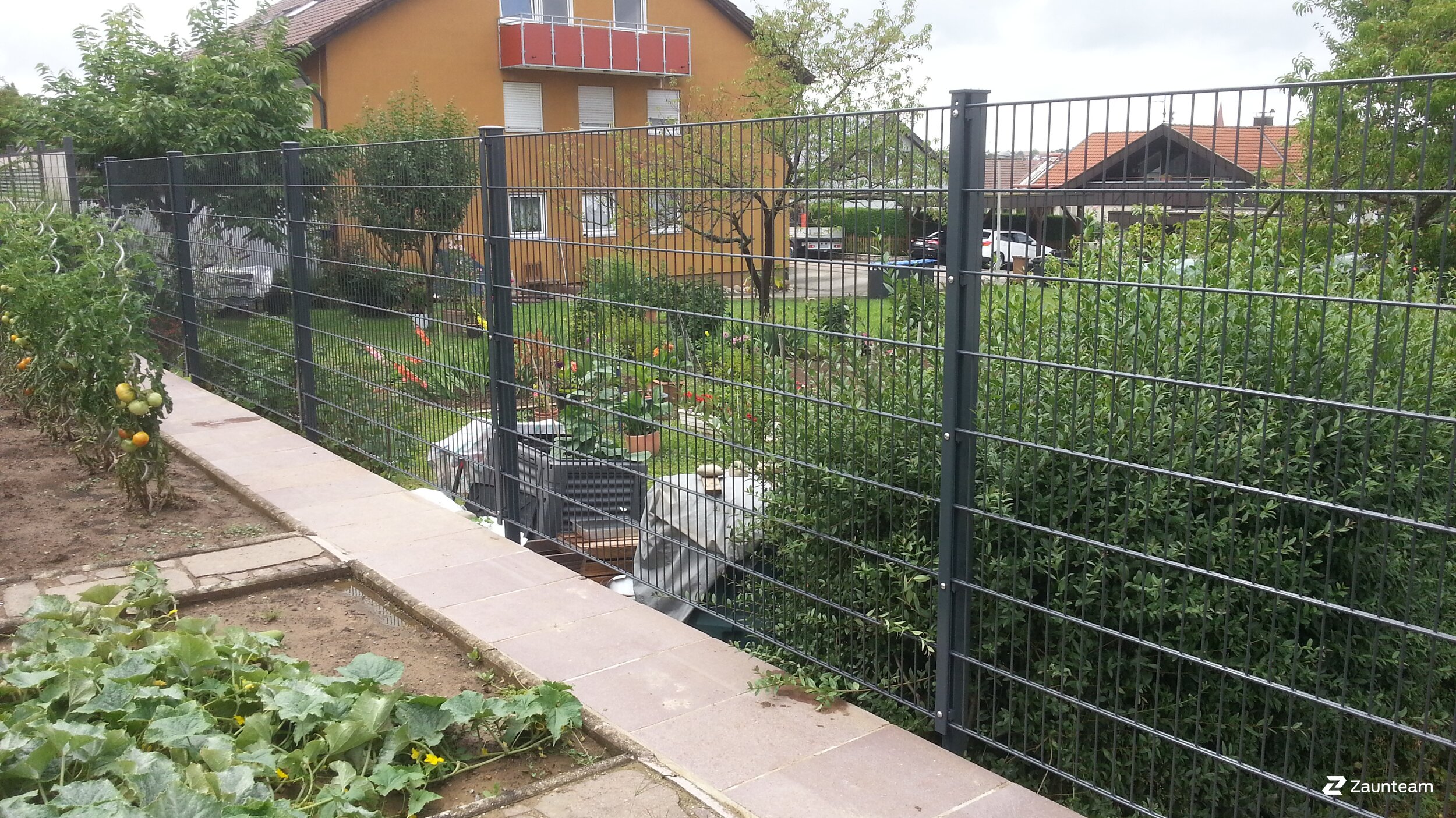Doppelstabmattenzaun aus dem 2017 in 74360 Ilsfeld Deutschland von Zaunteam Neckar-Enz.