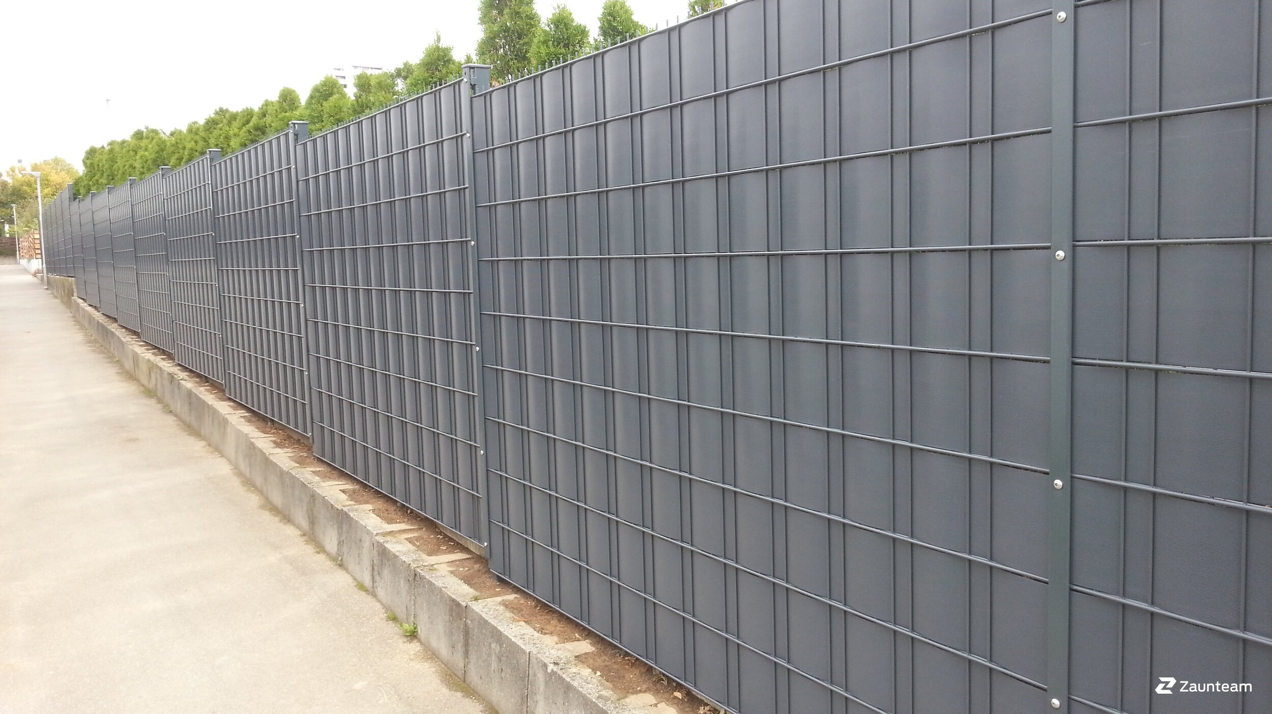 Flecht Sichtschutz aus dem 2017 in 74321 Bietigheim-Bissingen Deutschland von Zaunteam Neckar-Enz.