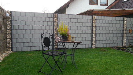 Flecht Sichtschutz aus dem 2017 in 74385 Pleidelsheim Deutschland von Zaunteam Neckar-Enz.