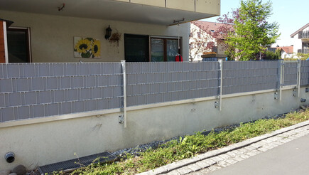 Flecht Sichtschutz aus dem 2017 in 71691 Freiberg Deutschland von Zaunteam Neckar-Enz.