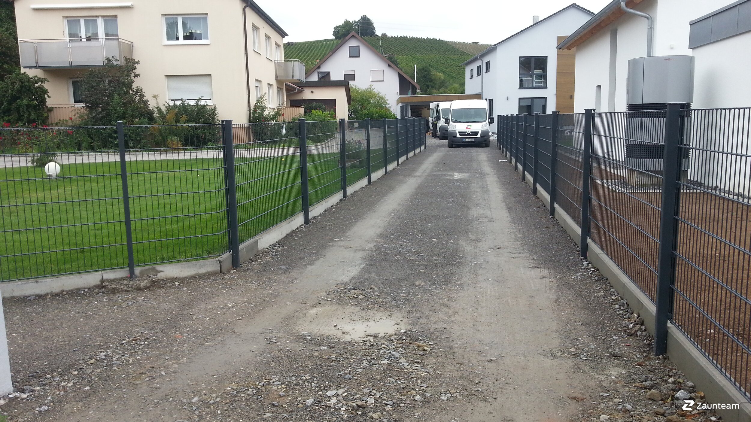 Doppelstabmattenzaun aus dem 2017 in 74189 Weinsberg Deutschland von Zaunteam Neckar-Enz.