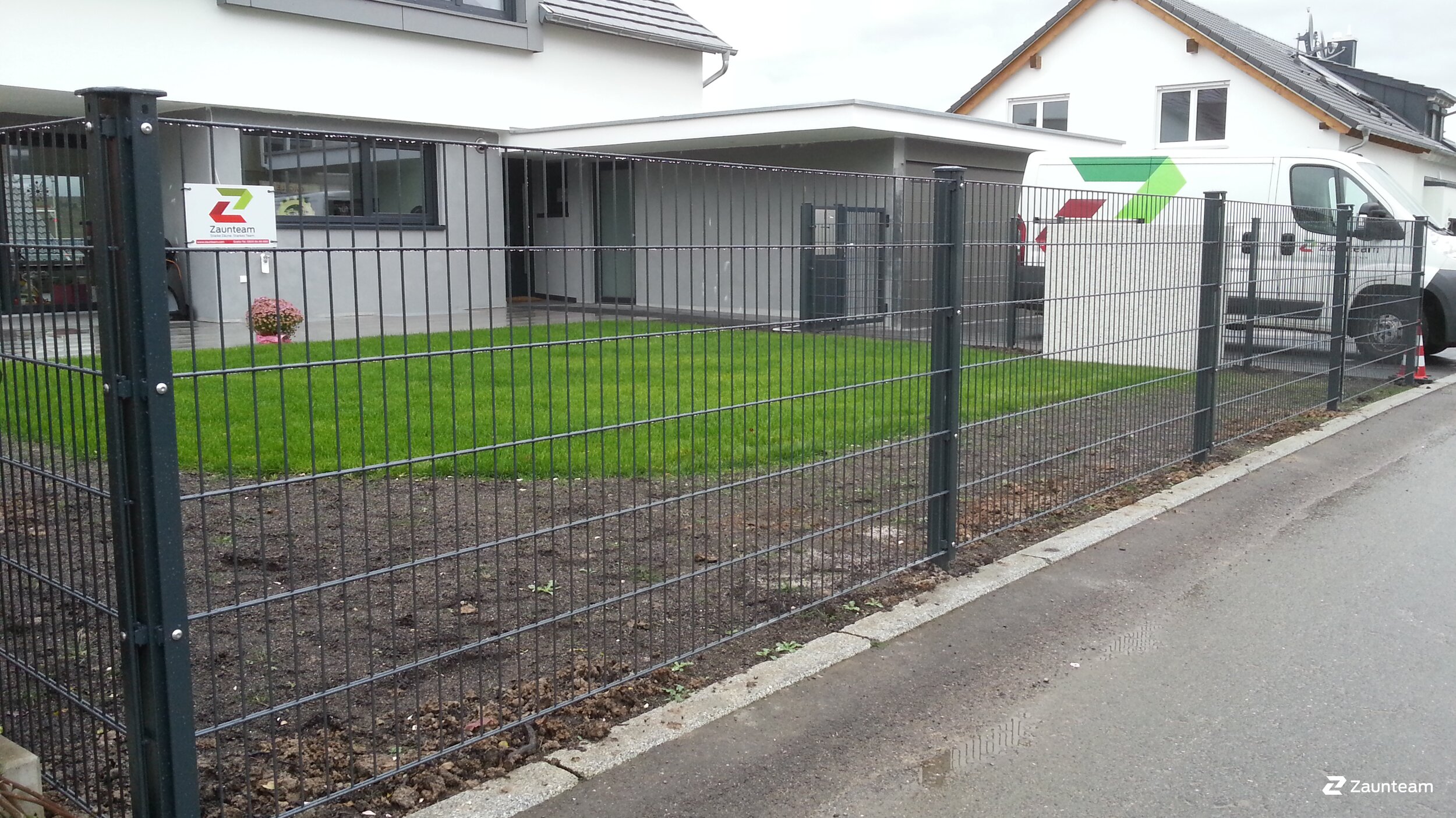 Doppelstabmattenzaun aus dem 2017 in 74354 Besigheim Deutschland von Zaunteam Neckar-Enz.