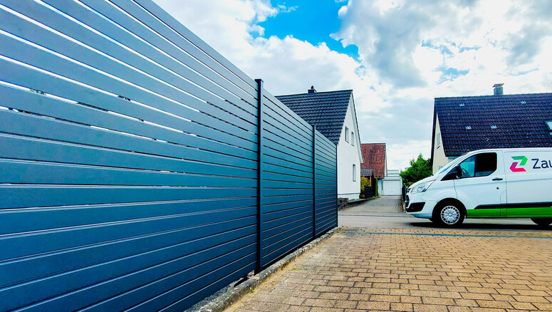 Aluminium Sichtschutz aus dem 2025 in 74321 Bietigheim-Bissingen Deutschland von Zaunteam Neckar-Enz.
