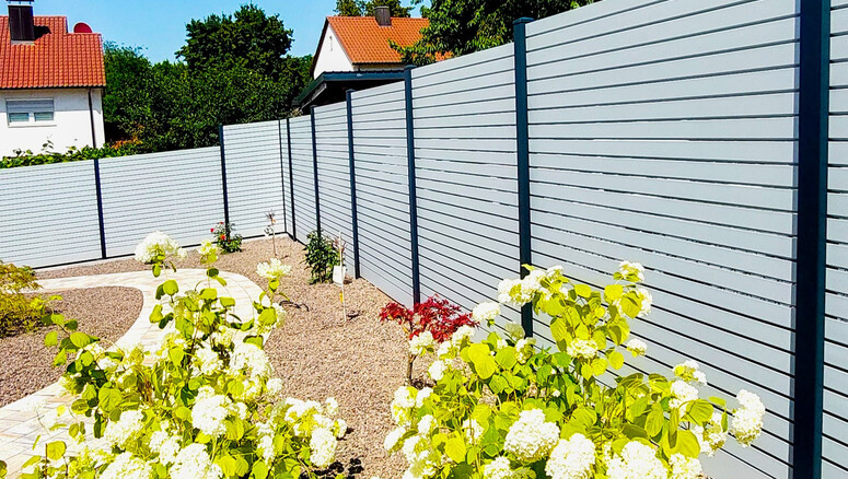 Aluminium Sichtschutz aus dem 2025 in 74321 Bietigheim Schweiz von Zaunteam Neckar-Enz.