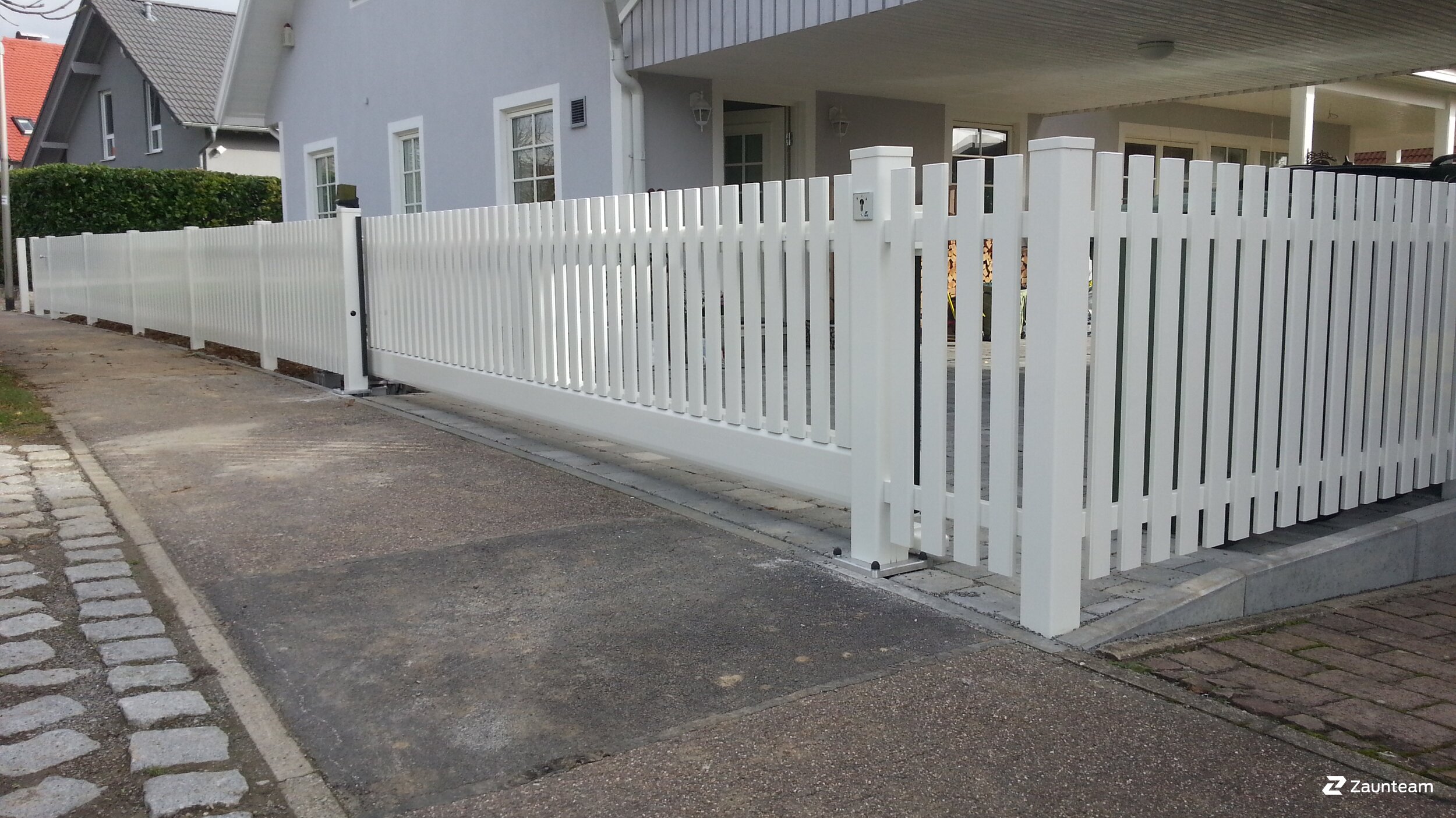 Aluzaun aus dem 2017 in 74379 Ingersheim Deutschland von Zaunteam Neckar-Enz.