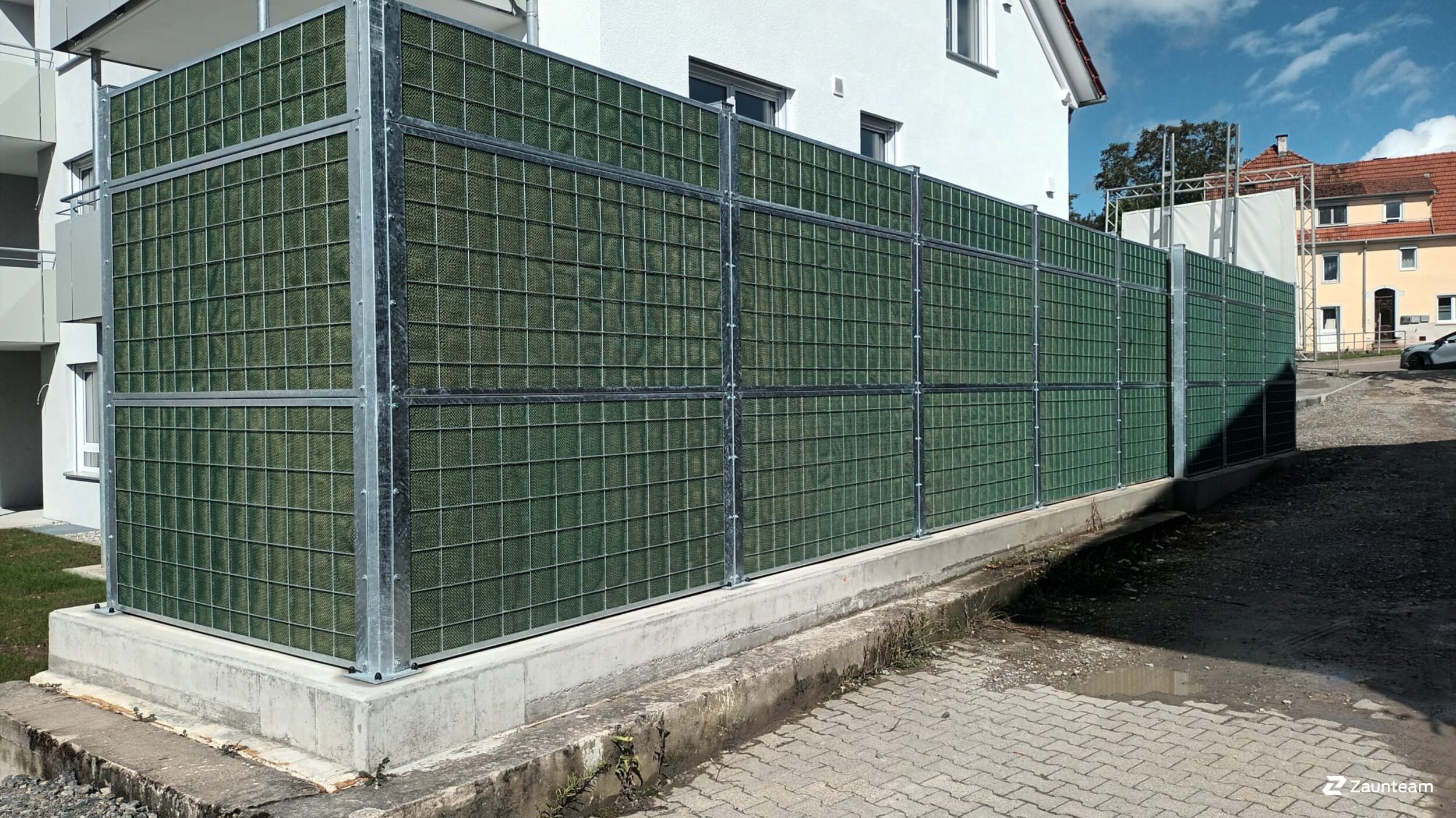 Lärmschutzzaun aus dem 2025 in 74343 Sachenheim-Hohenhaslach Deutschland von Zaunteam Neckar-Enz.
