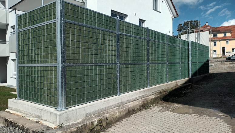 Lärmschutzzaun aus dem 2025 in 74343 Sachenheim-Hohenhaslach Deutschland von Zaunteam Neckar-Enz.
