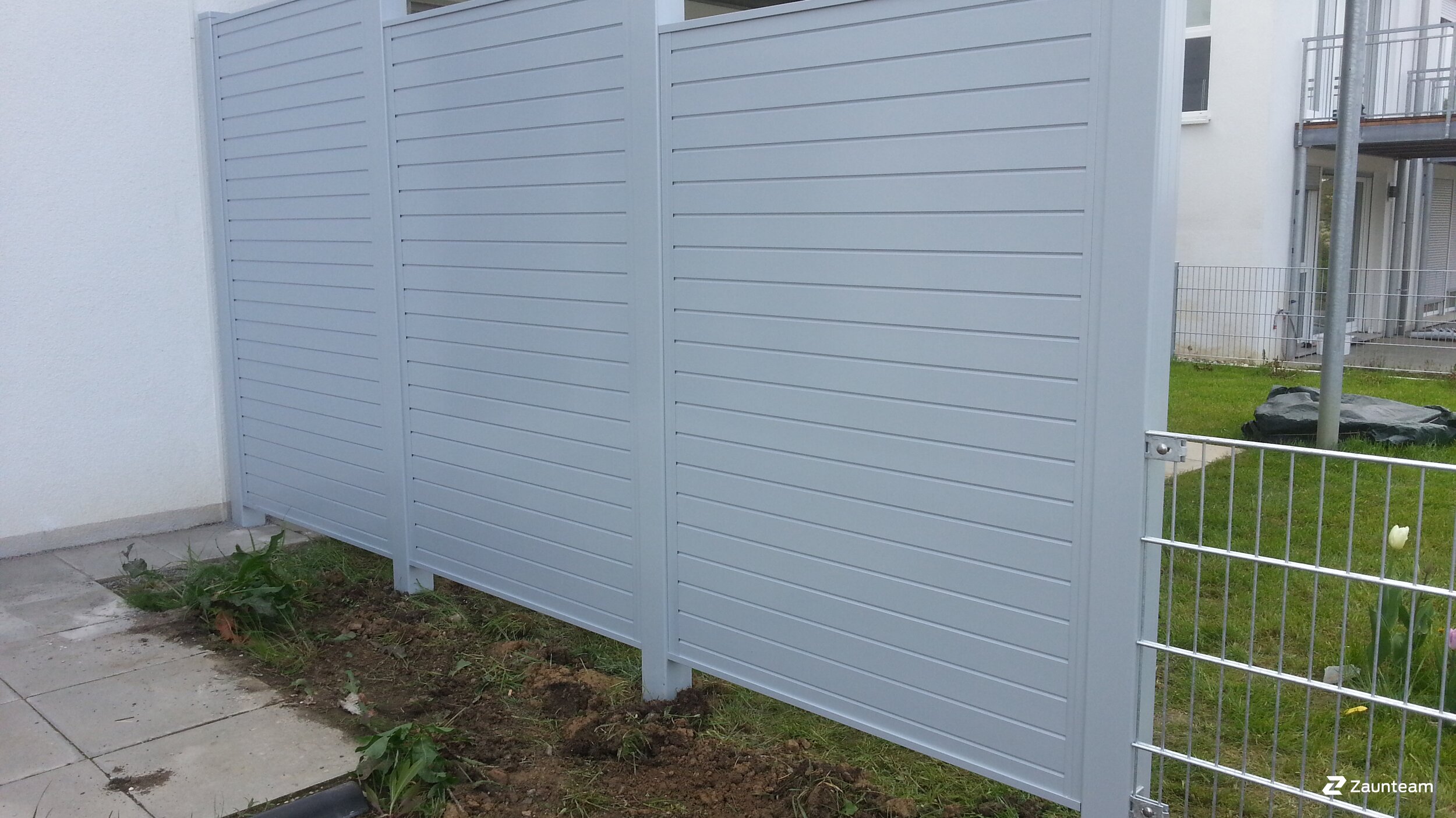 Aluminium Sichtschutz aus dem 2017 in 75417 Mühlacker Deutschland von Zaunteam Neckar-Enz.