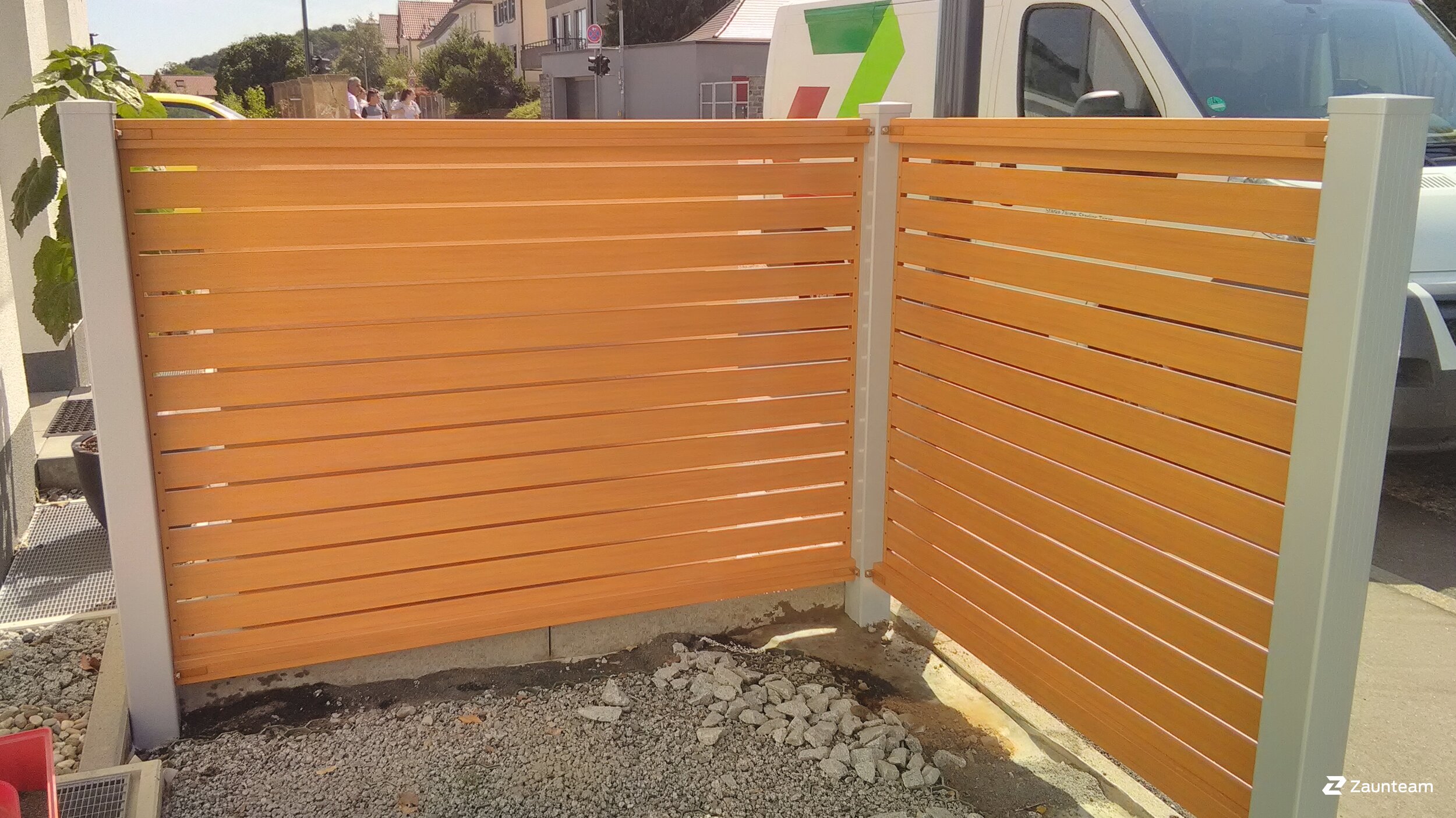 Aluminium Sichtschutz aus dem 2018 in 75417 Mühlacker Deutschland von Zaunteam Neckar-Enz.