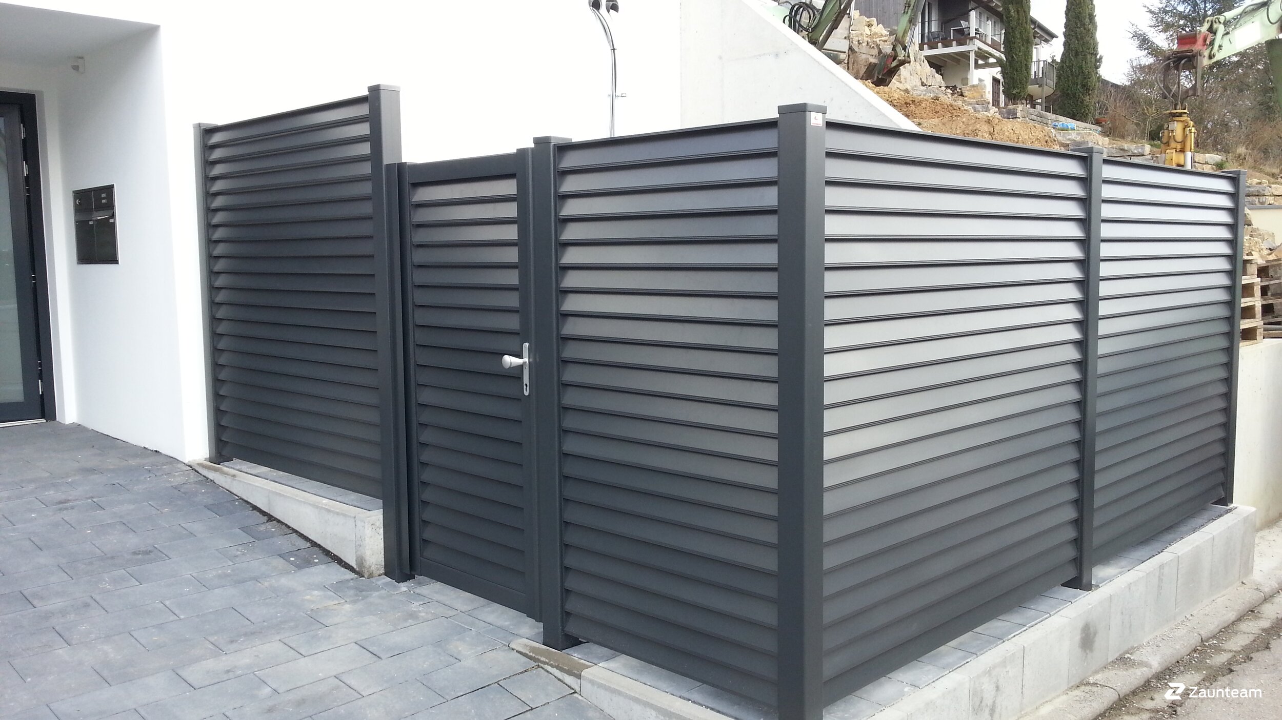 Aluminium Sichtschutz aus dem 2018 in 71665 Vaihingen Deutschland von Zaunteam Neckar-Enz.
