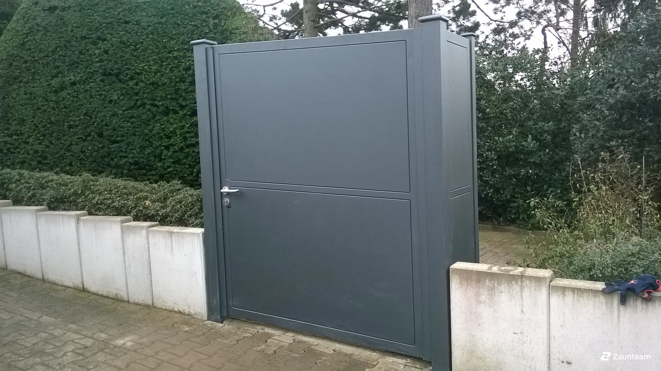 Aluminium Sichtschutz aus dem 2016 in 75173 Pforzheim Deutschland von Zaunteam Pforzheim.