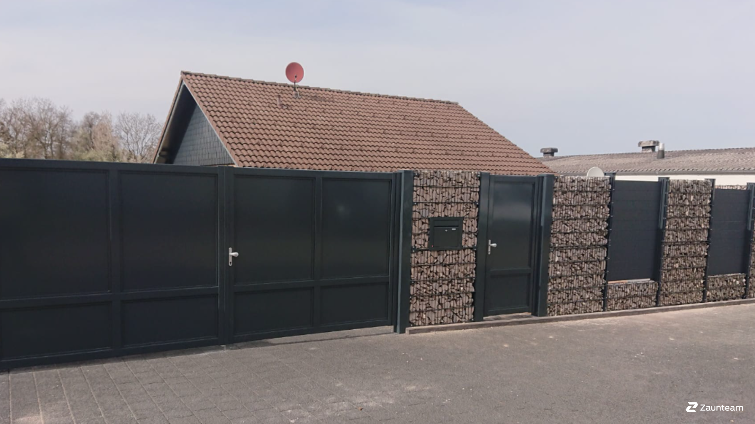 Protection brise-vue en aluminium de 2022 à 75334 Straubenhardt Allemagne de Zaunteam Pforzheim.