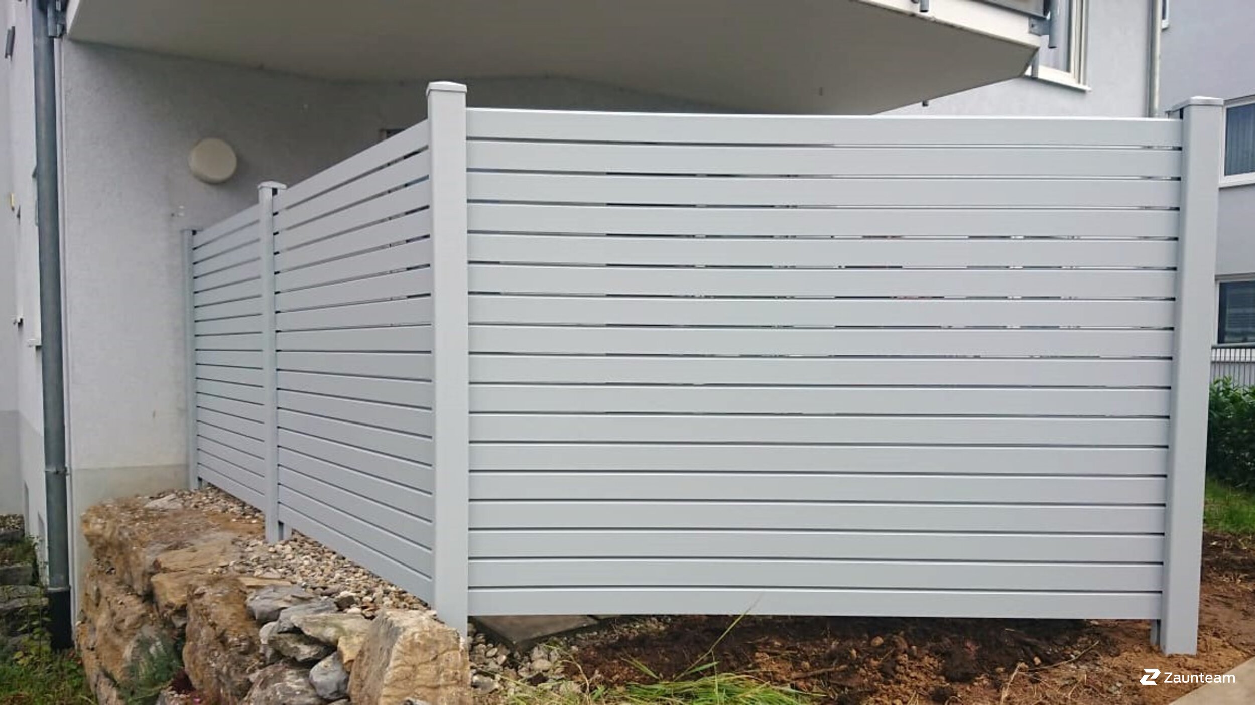 Aluminium Sichtschutz aus dem 2020 in 71292 Friolzheim Deutschland von Zaunteam Pforzheim.