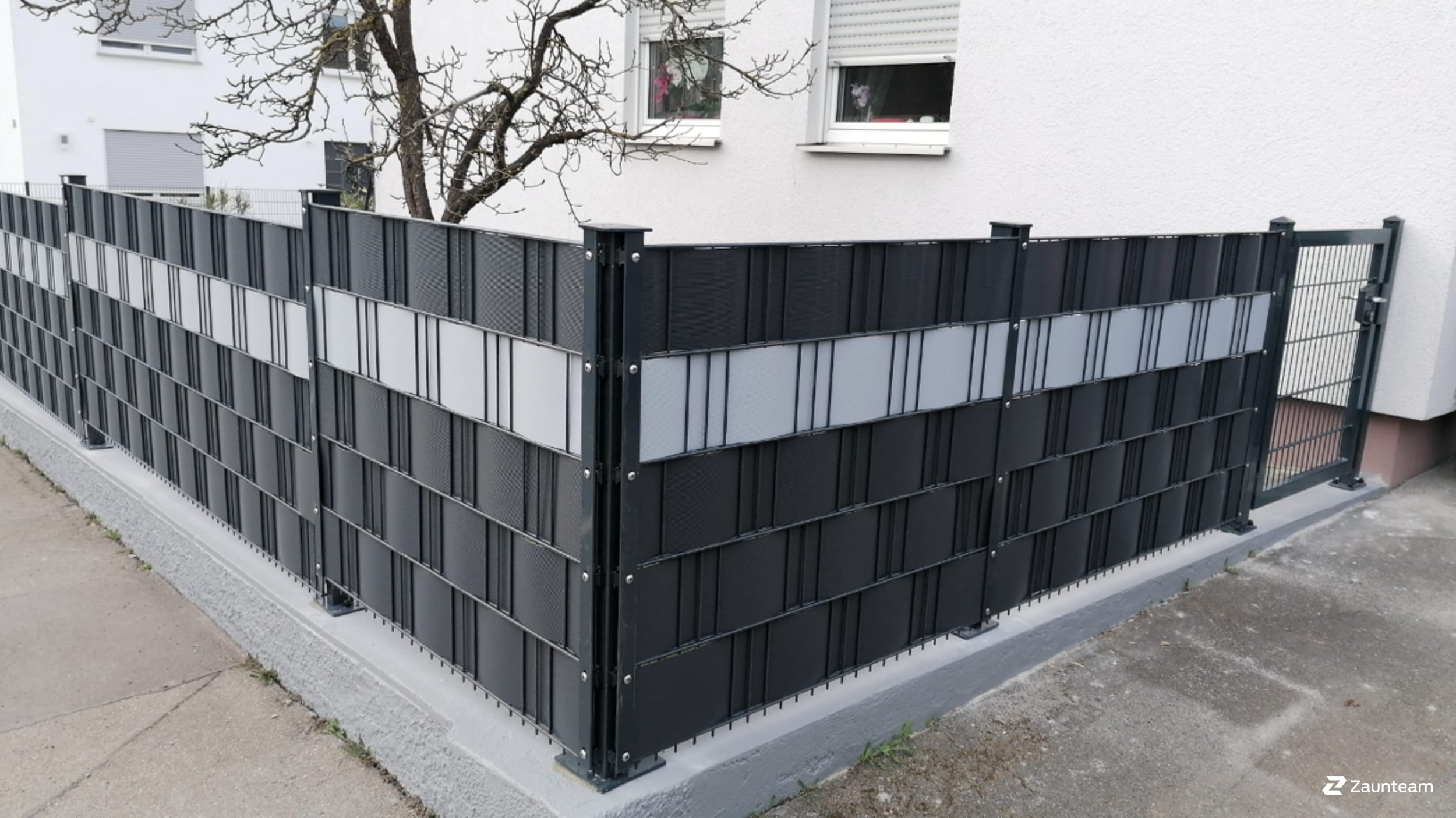 Flecht Sichtschutz aus dem 2021 in 75305 Neuenbürg Deutschland von Zaunteam Pforzheim.