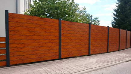 Protection brise-vue en aluminium de 2020 à 75323 Bad Wildbad Allemagne de Zaunteam Pforzheim.