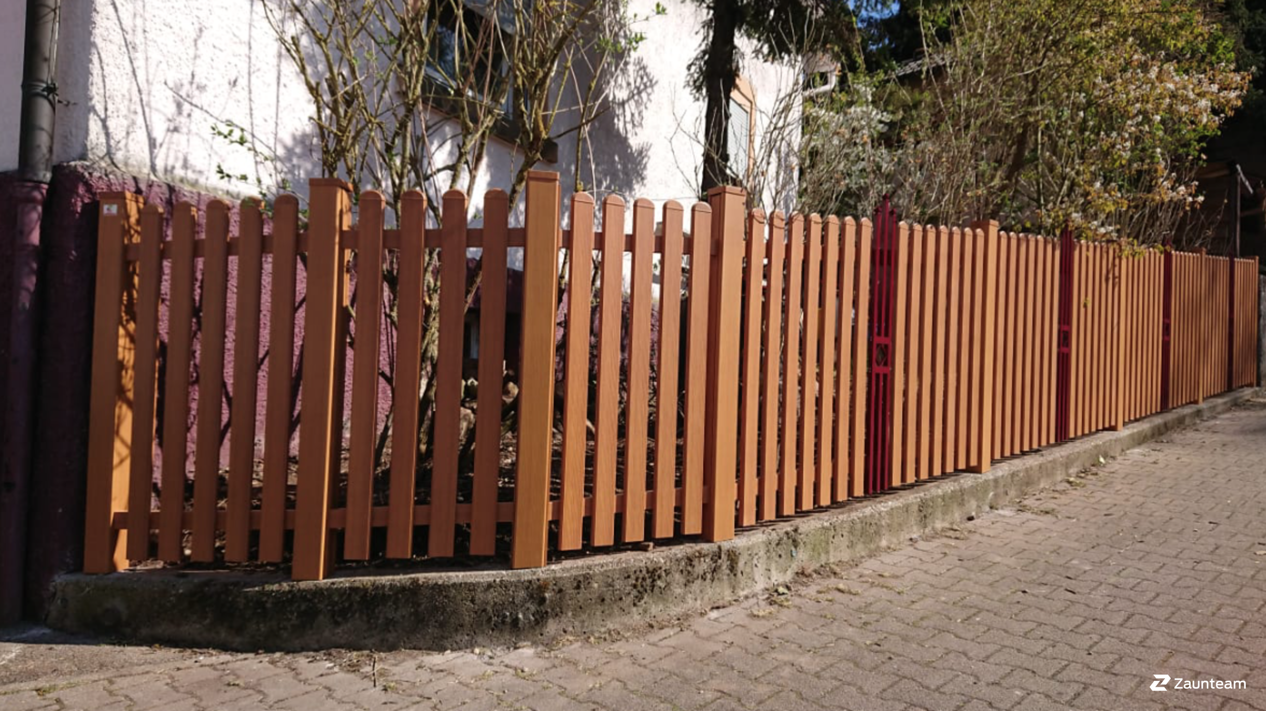 Aluzaun aus dem 2021 in 75242 Neuhausen Deutschland von Zaunteam Pforzheim.